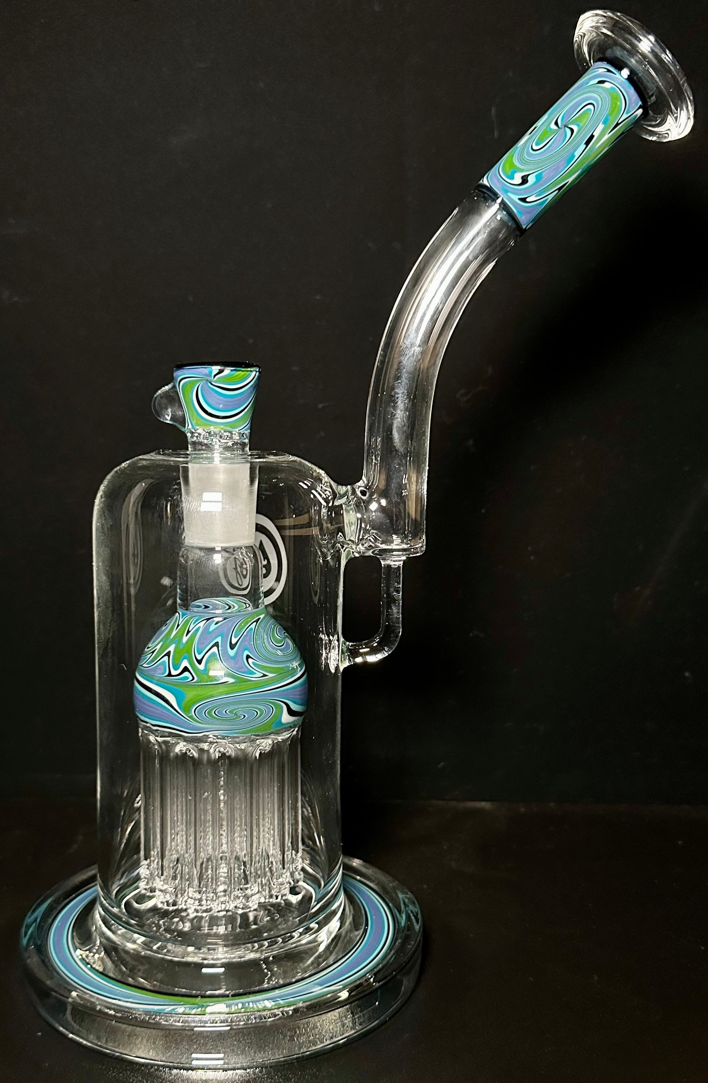 OJ Flame 12-Arm Worked Bubbler