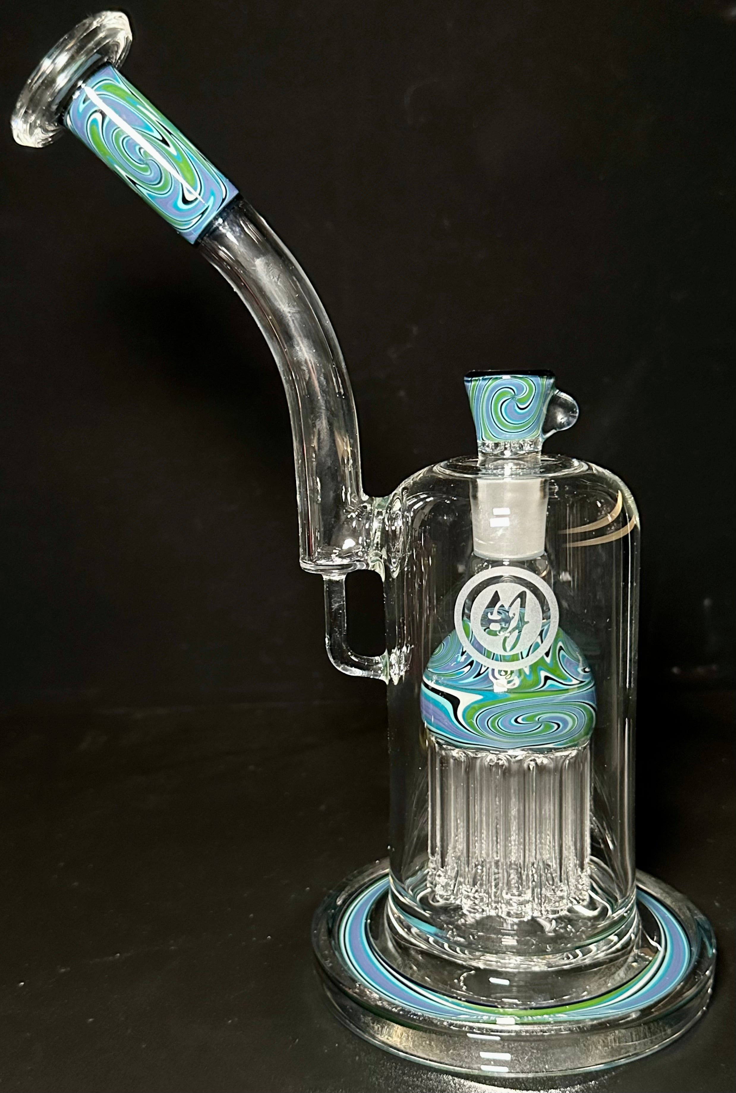 OJ Flame 12-Arm Worked Bubbler