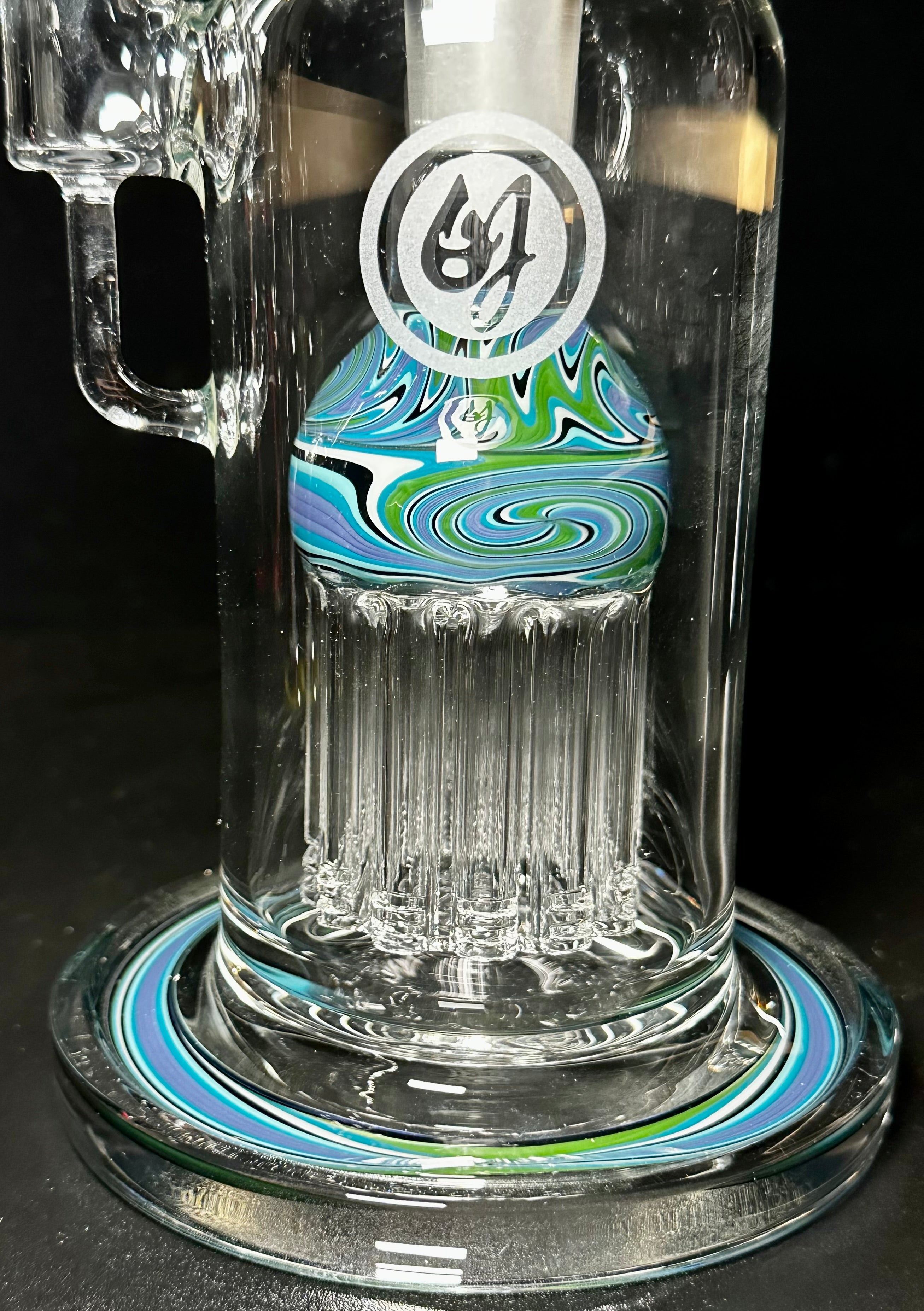 OJ Flame 12-Arm Worked Bubbler