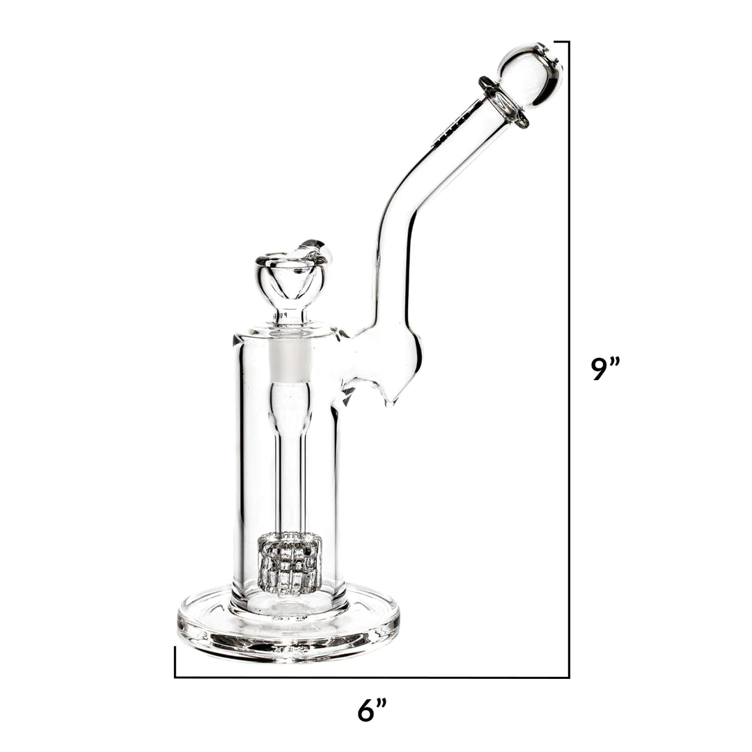 Purr Glass 14mm Matrix Bubbler w/ Upgraded Slide