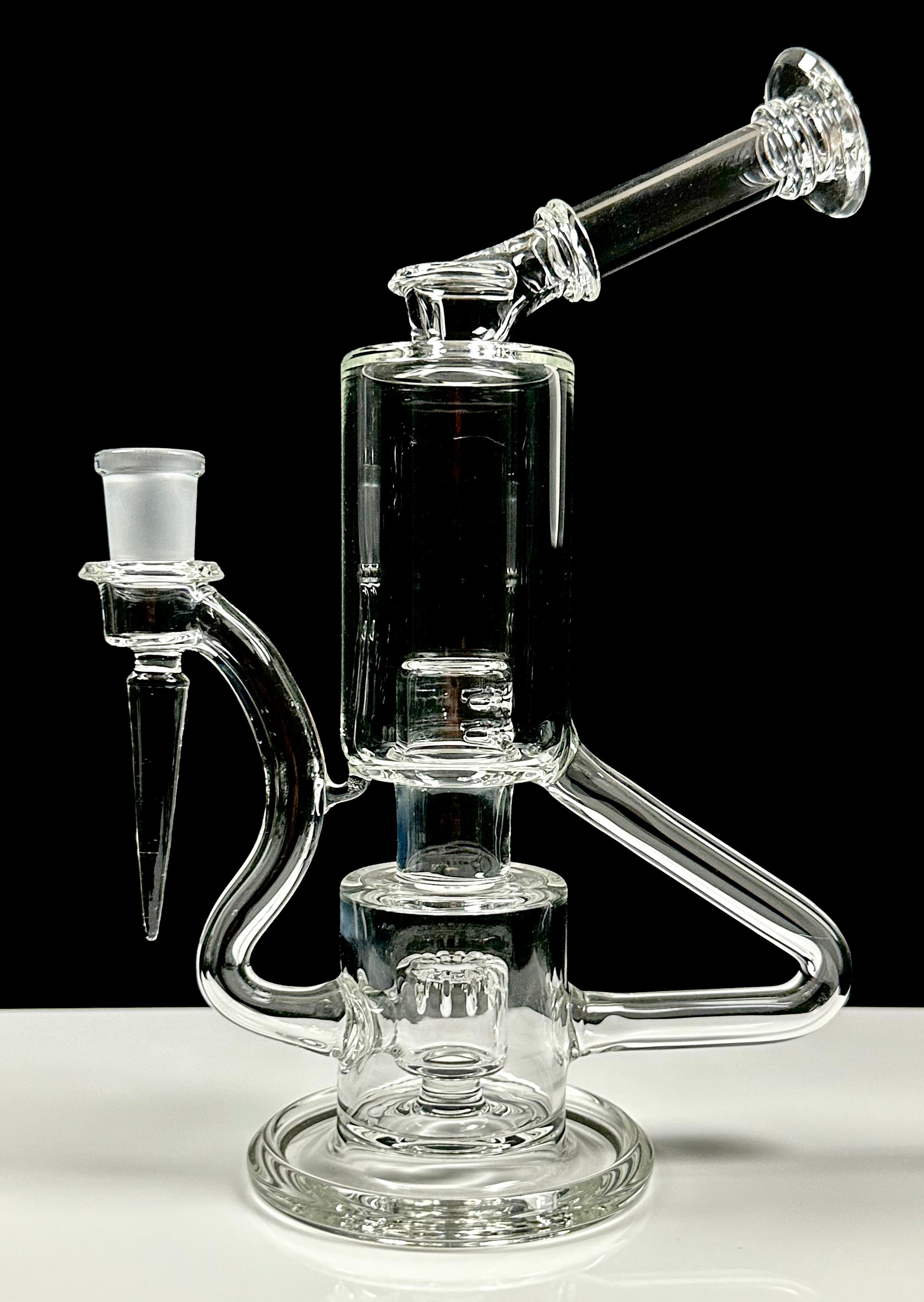 The Glass Carpenter Clear Bubble Dumper Layback