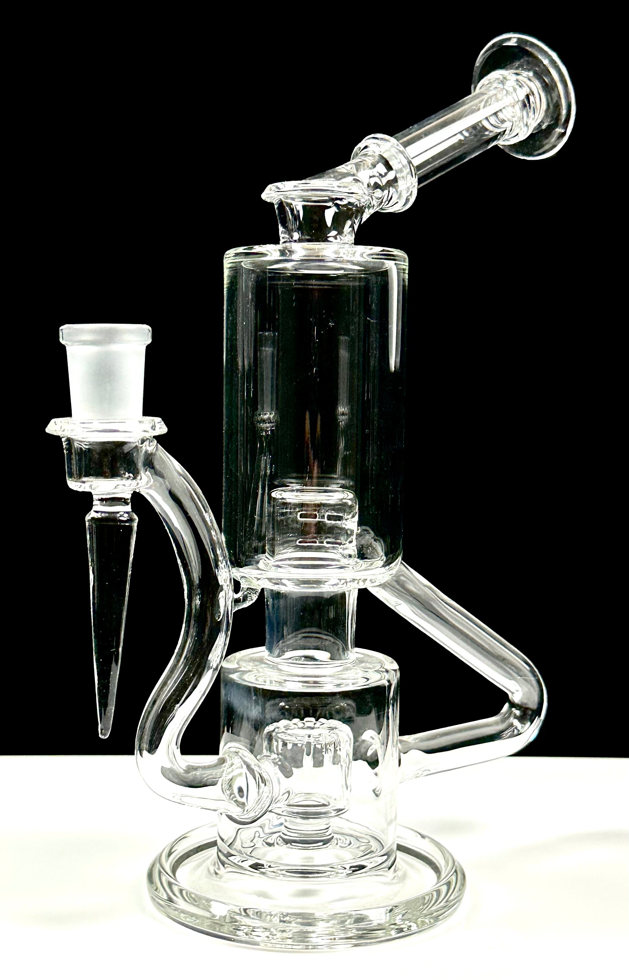 The Glass Carpenter Clear Bubble Dumper Layback