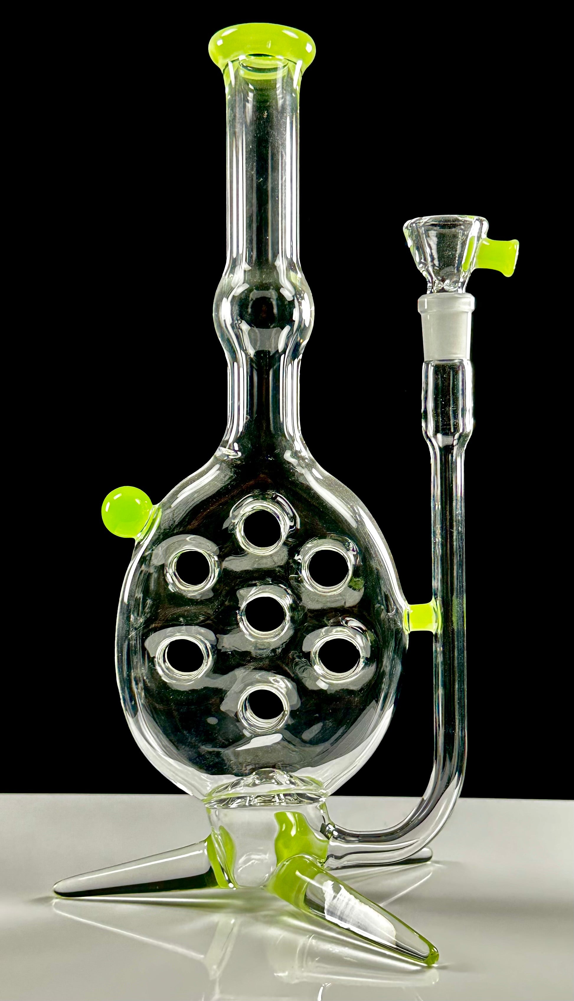 Dippy Glass Swiss Perc Green