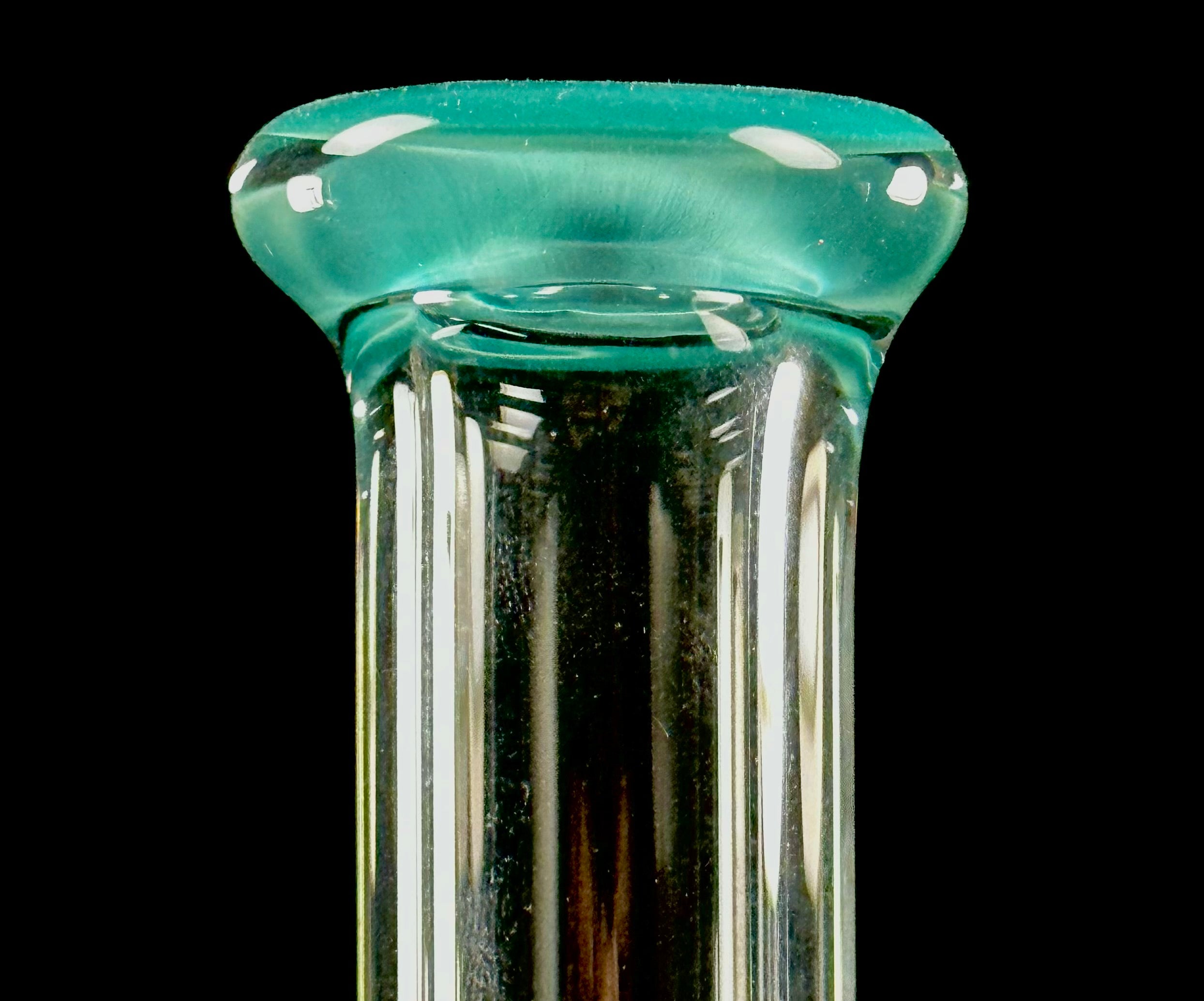 Dippy Glass Swiss Perc Blue
