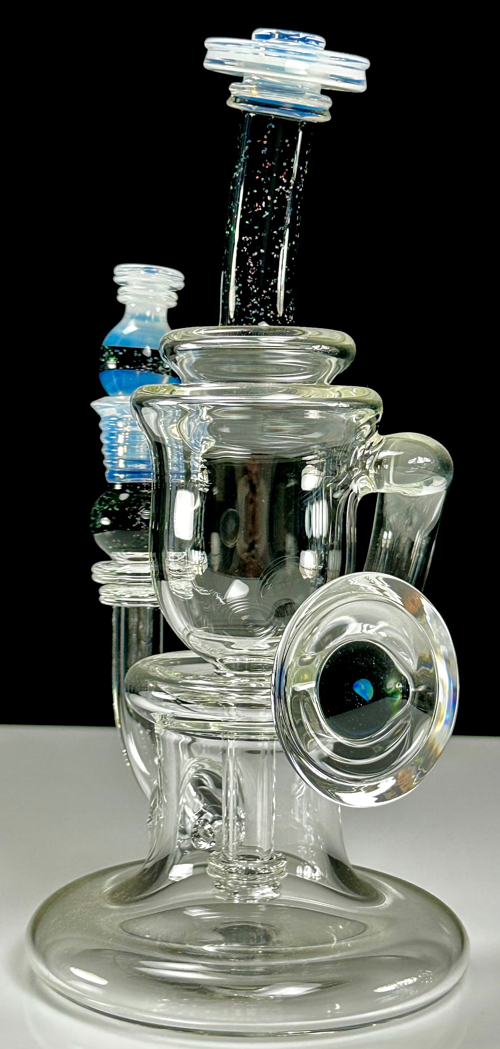 Tons of Fun 14mm Moonstone & Crushed Opal Single Uptake Incycler