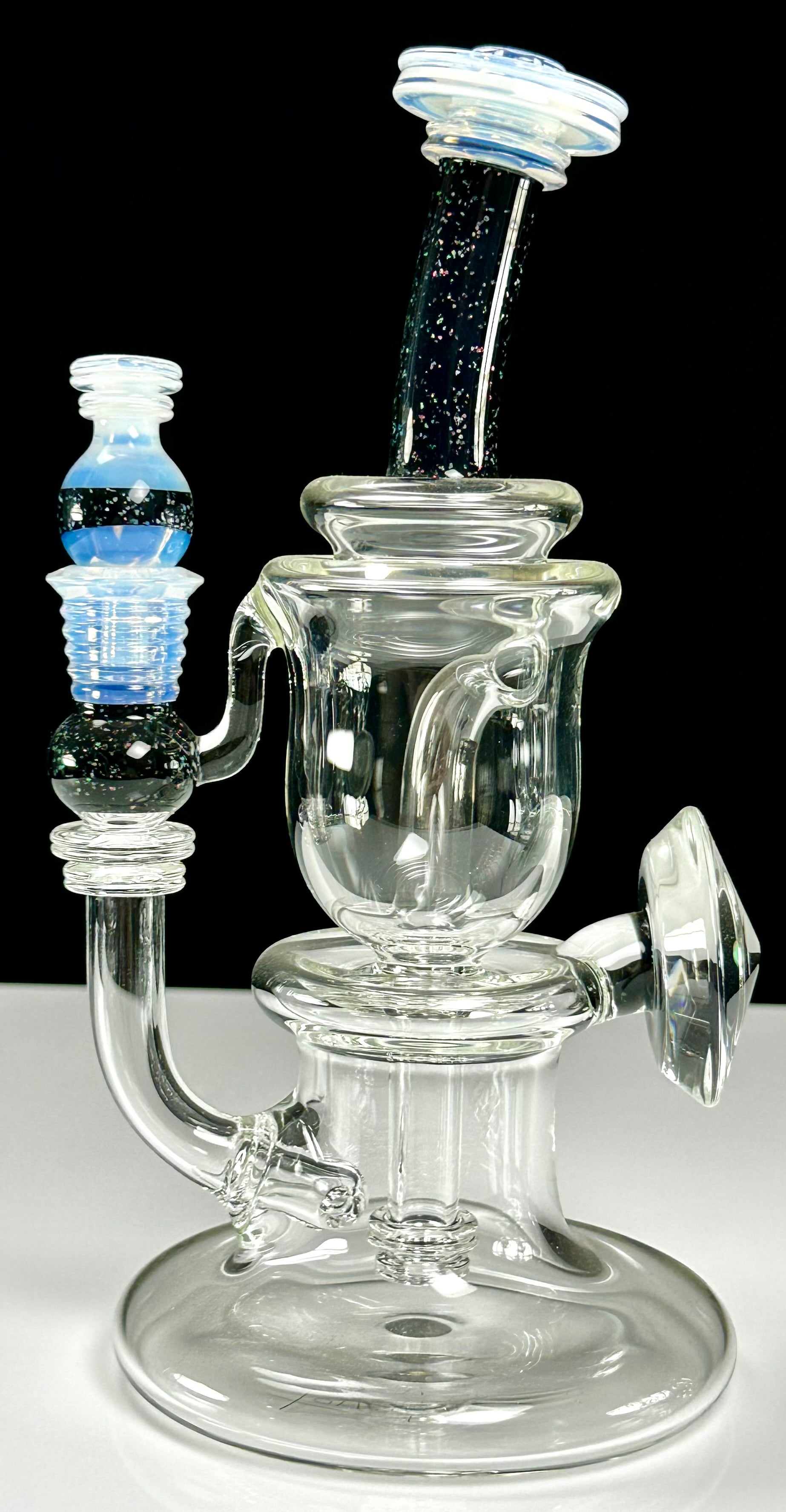 Tons of Fun 14mm Moonstone & Crushed Opal Single Uptake Incycler