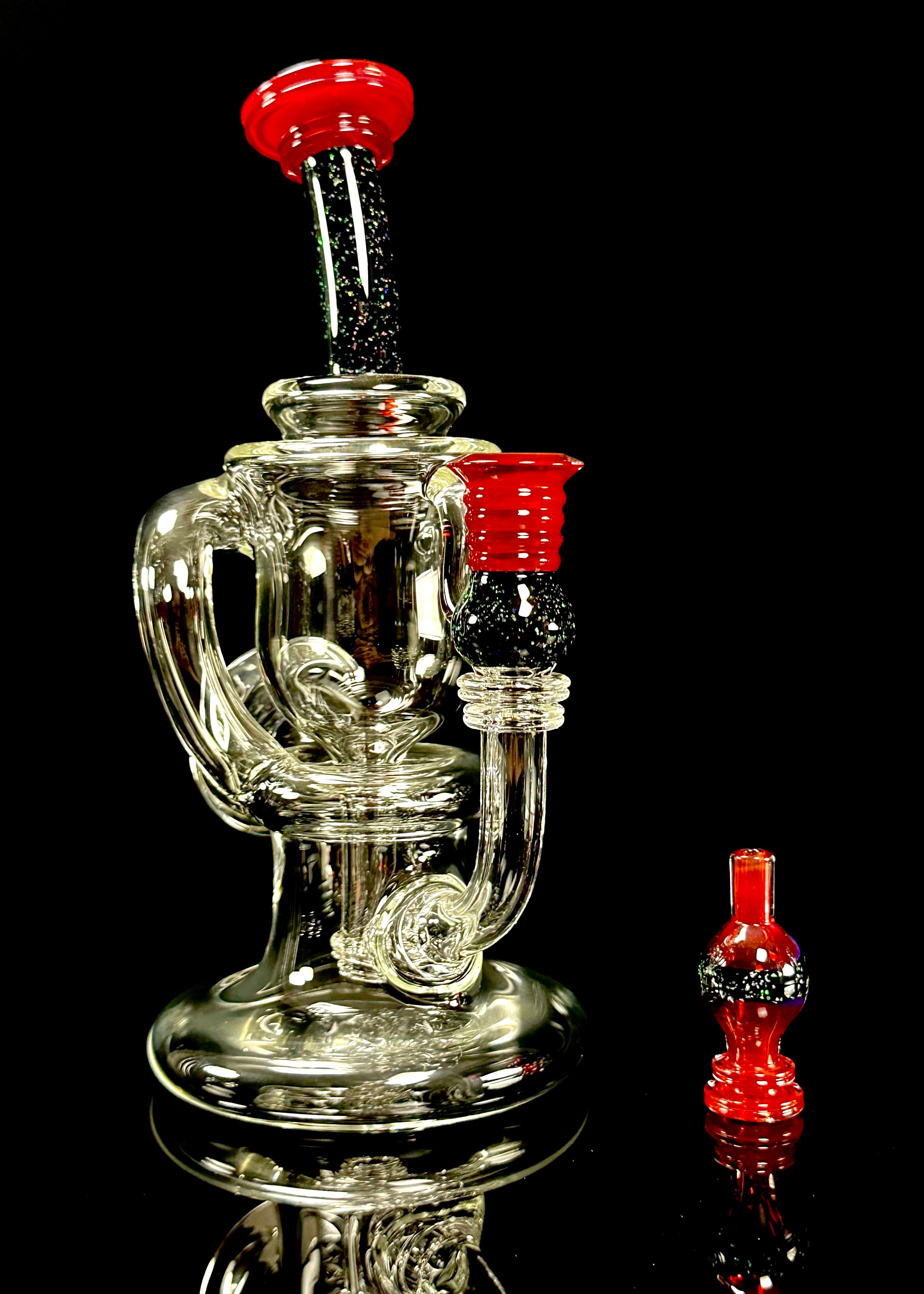 Tons of Fun 14mm Aphrodesia & Crushed Opal Single Uptake Incycler