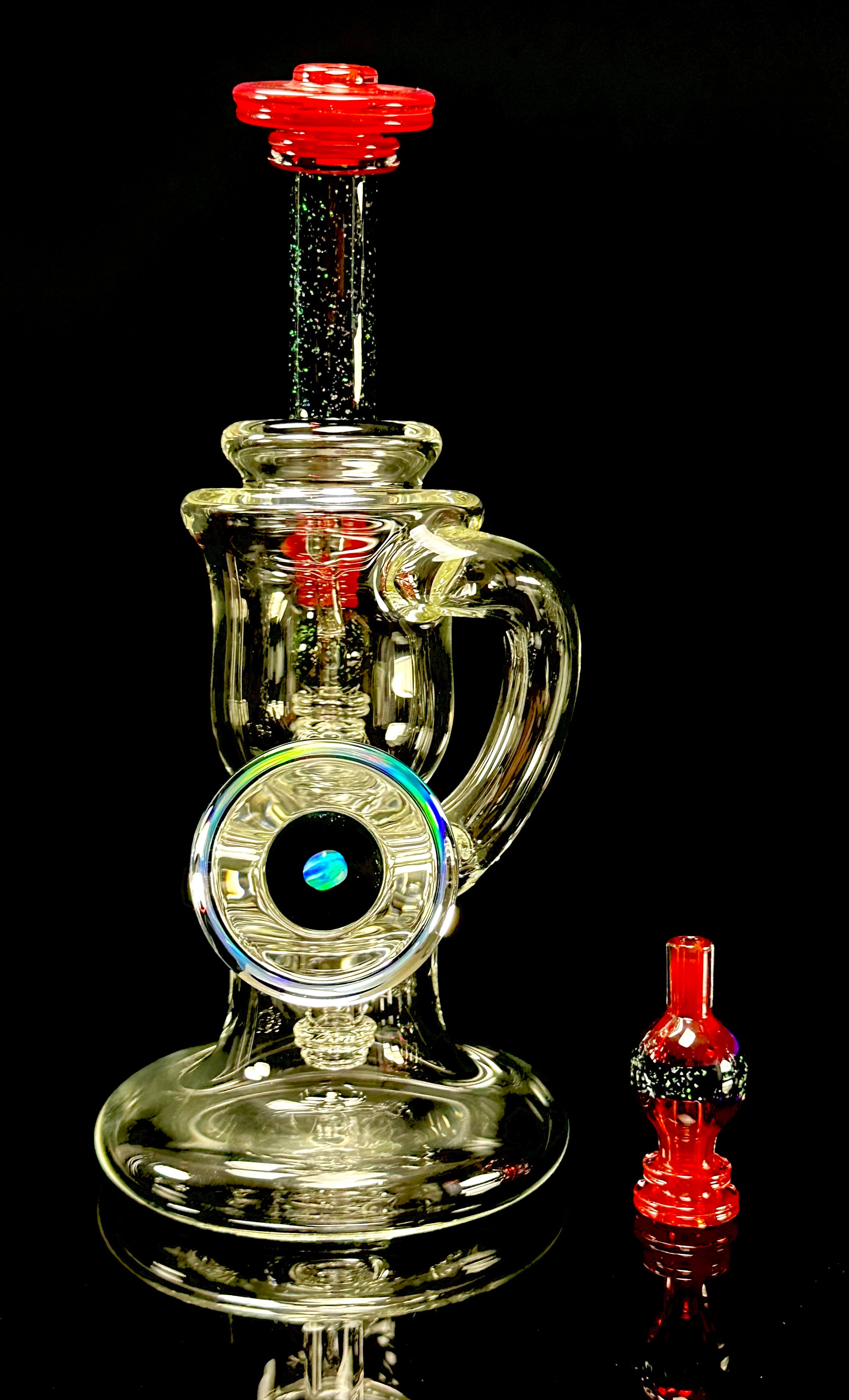 Tons of Fun 14mm Aphrodesia & Crushed Opal Single Uptake Incycler