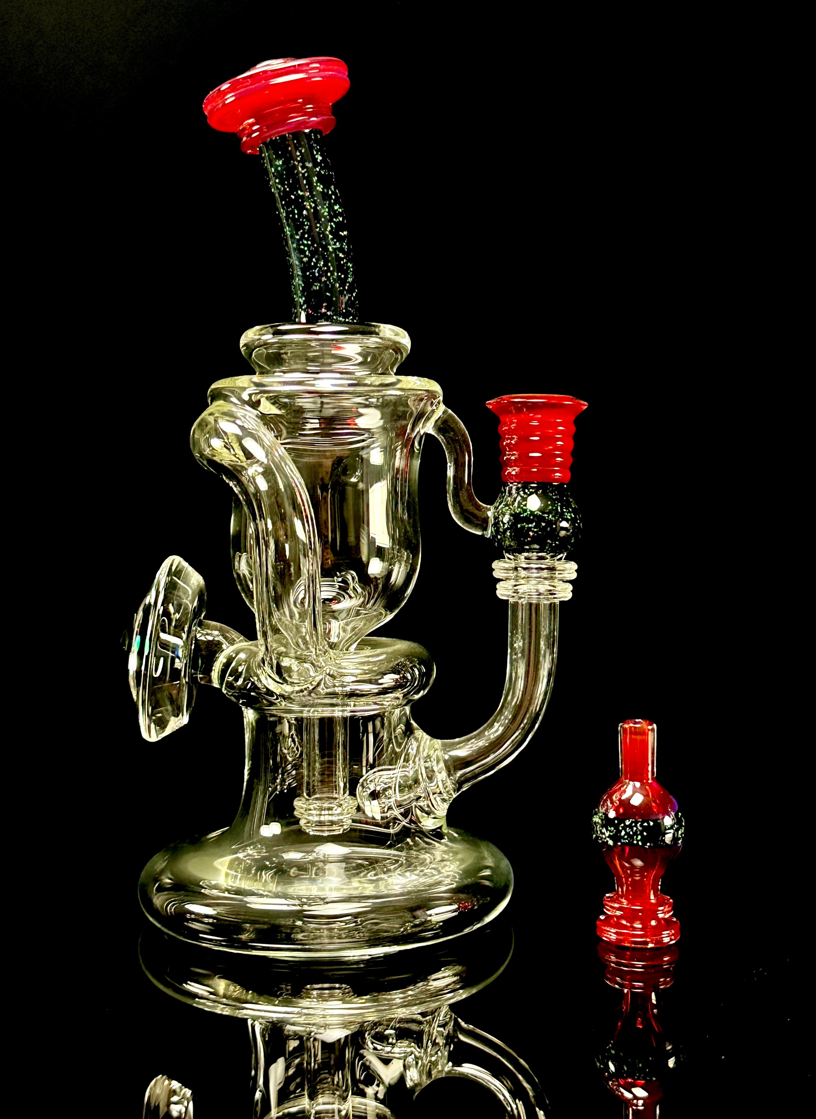 Tons of Fun 14mm Aphrodesia & Crushed Opal Single Uptake Incycler