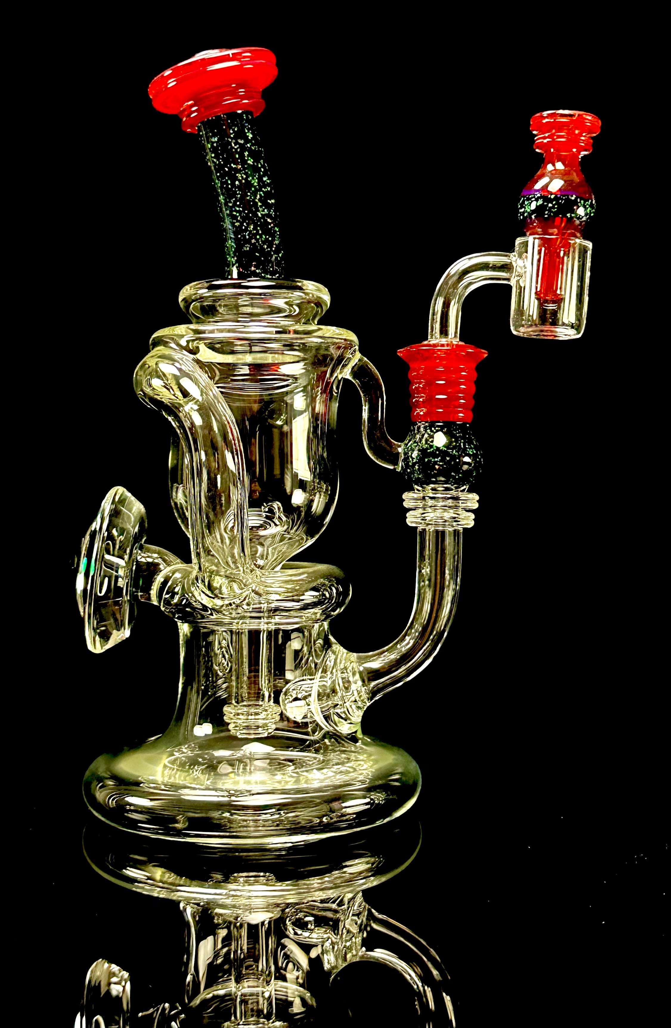 Tons of Fun 14mm Aphrodesia & Crushed Opal Single Uptake Incycler