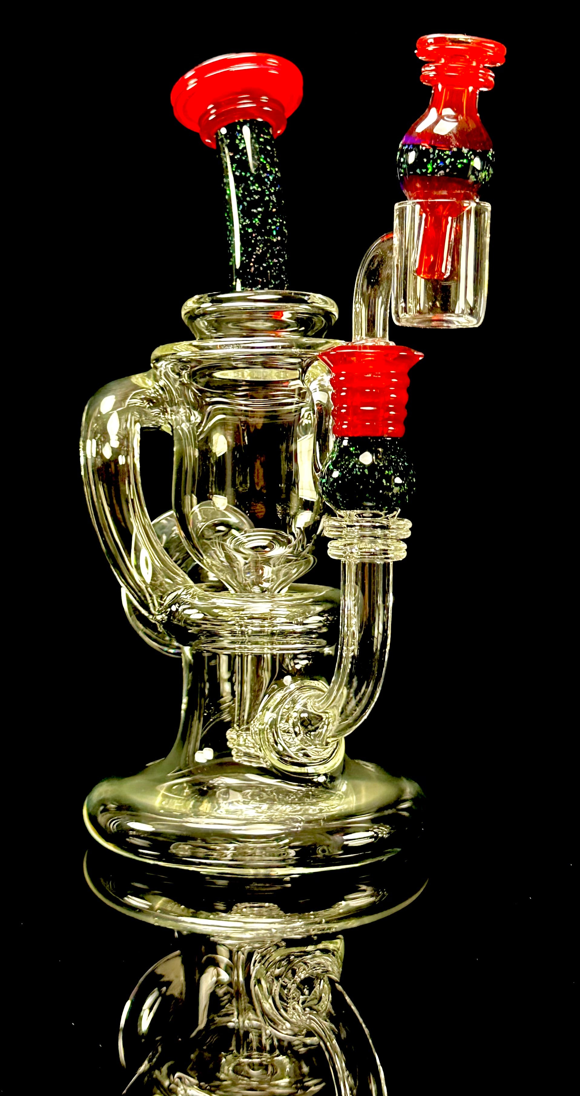 Tons of Fun 14mm Aphrodesia & Crushed Opal Single Uptake Incycler