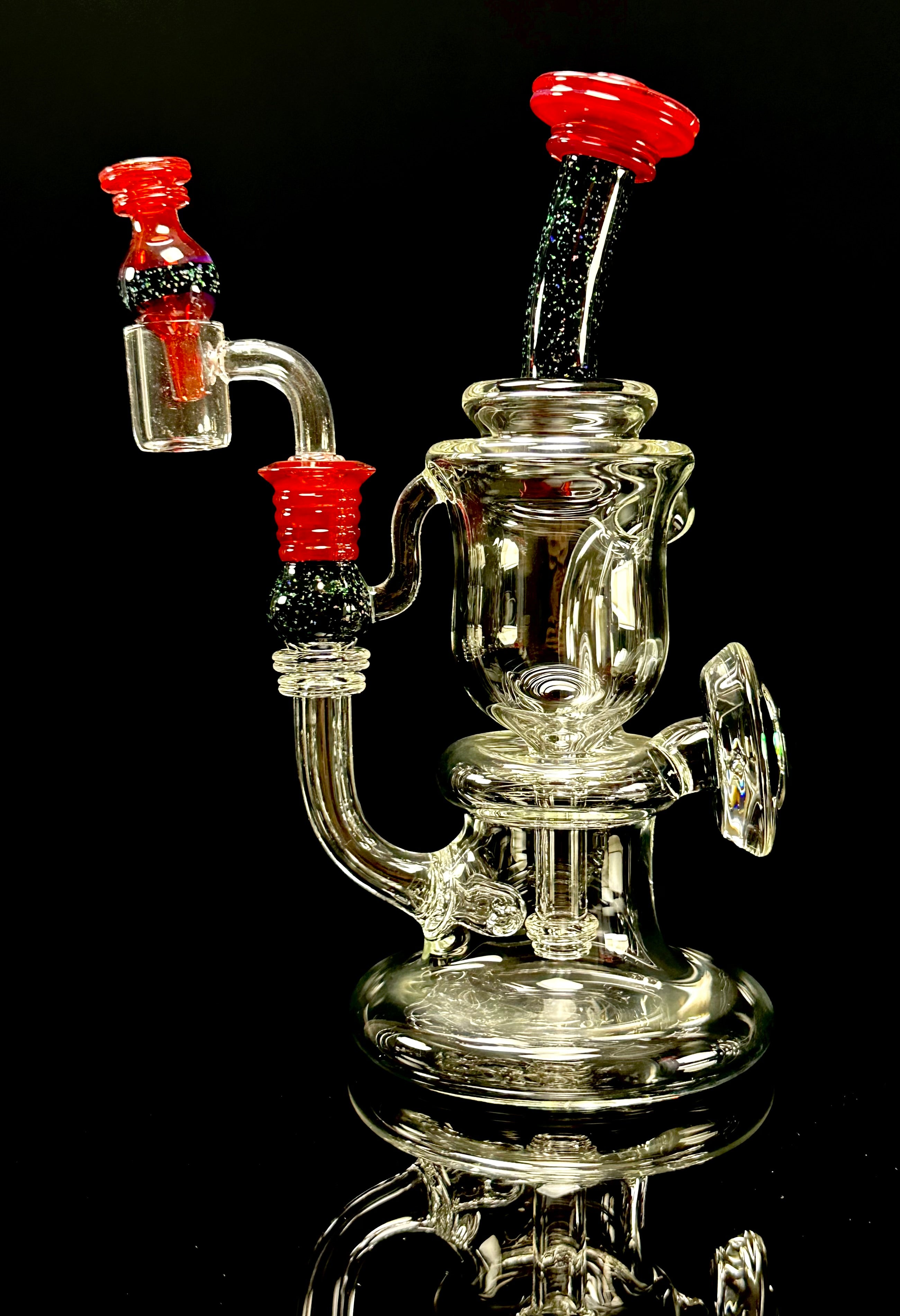 Tons of Fun 14mm Aphrodesia & Crushed Opal Single Uptake Incycler