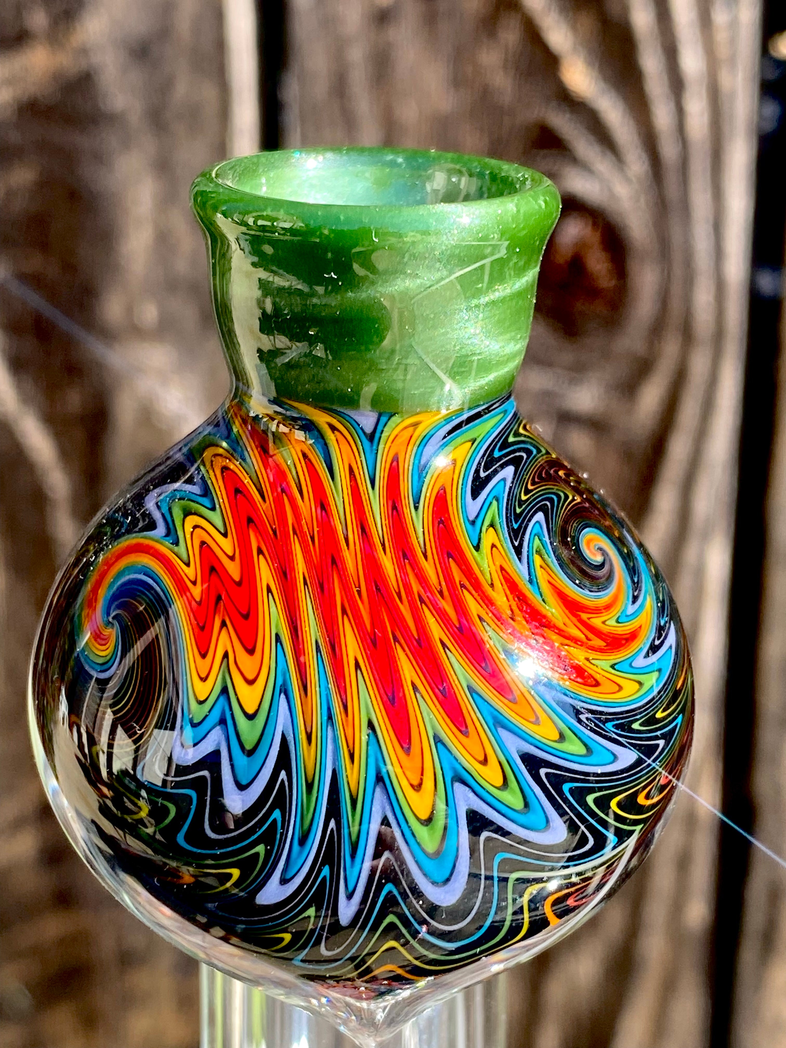 Ben Birney 10mm Rainbow Wig Wag Banger Hanger
