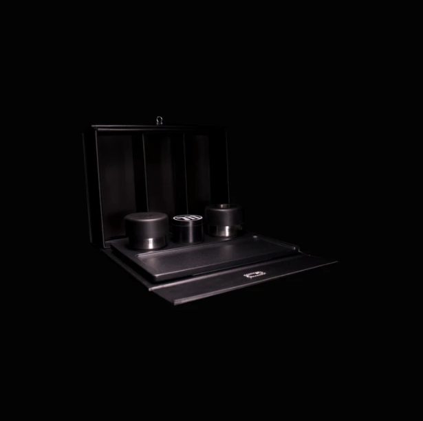 Myster Limited Edition Blacked Out Stashtray - TheSmokeyMcPotz Collection 