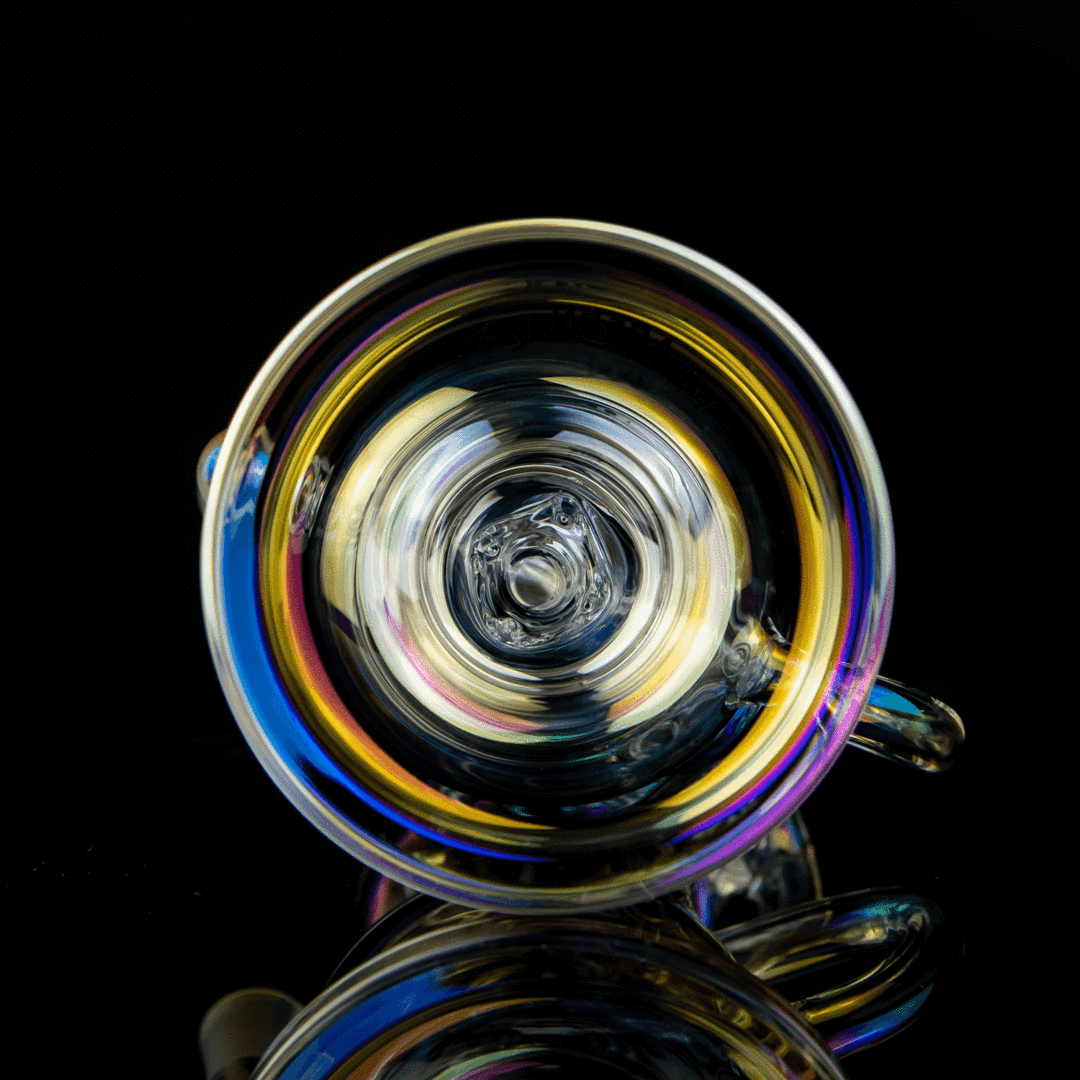 MJ Arsenal Claude Mini Dab Rig LE (Iriedescent) - TheSmokeyMcPotz Collection 