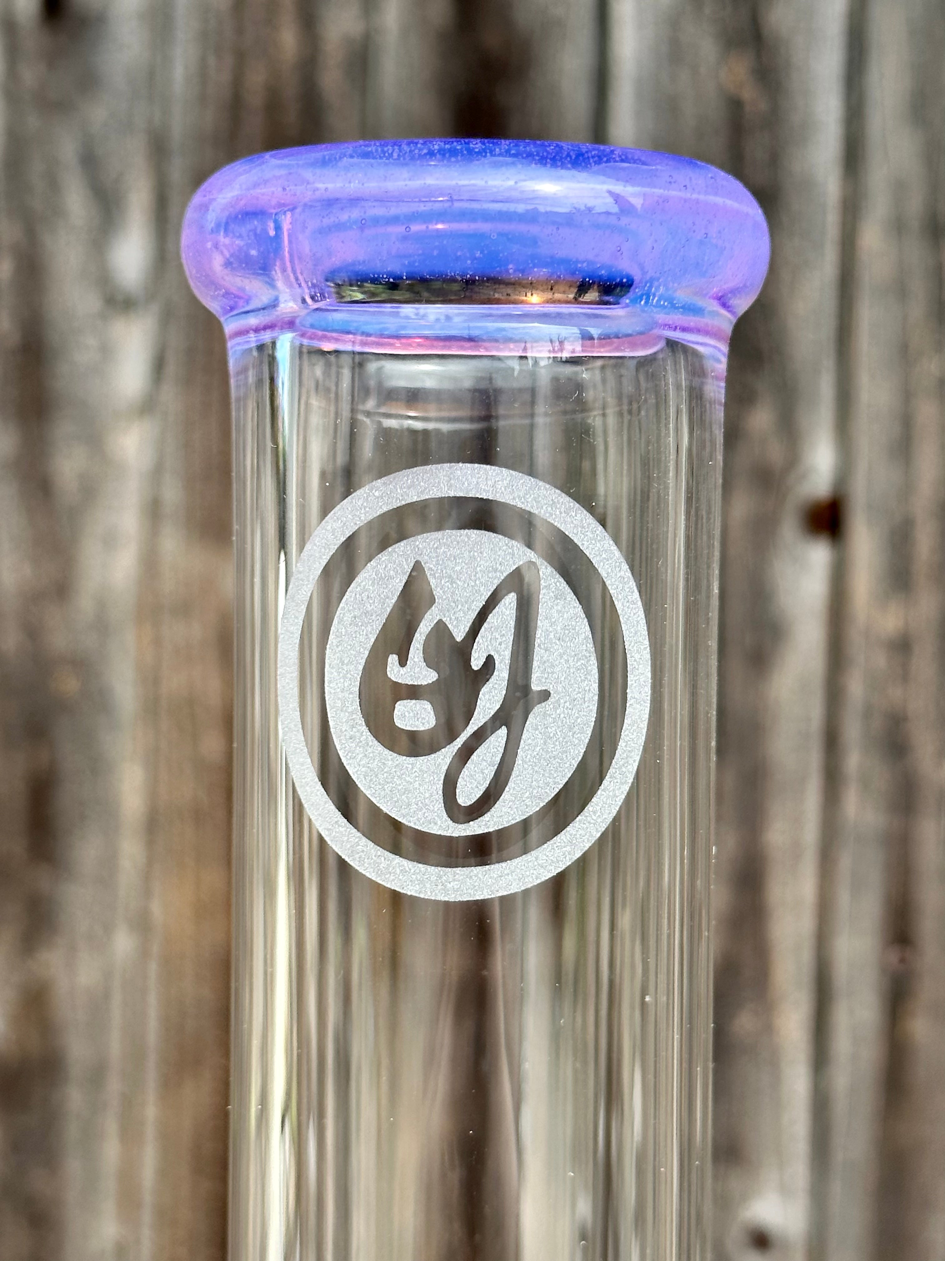 OJ Flame Pink Slime Double Grid 50mm Tube