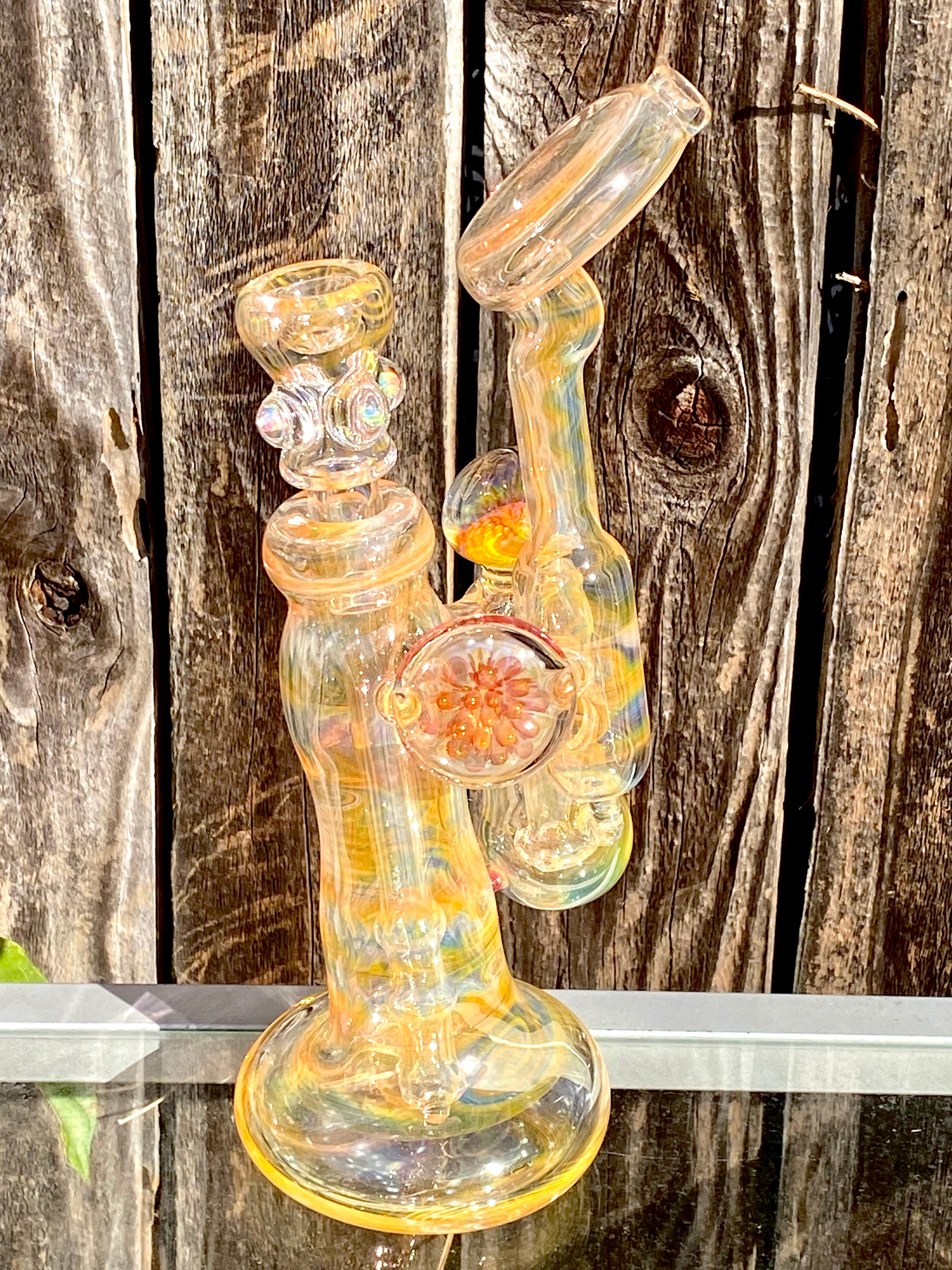 DJack Fully Fumed Large Dewar Double Bubbler 14mm