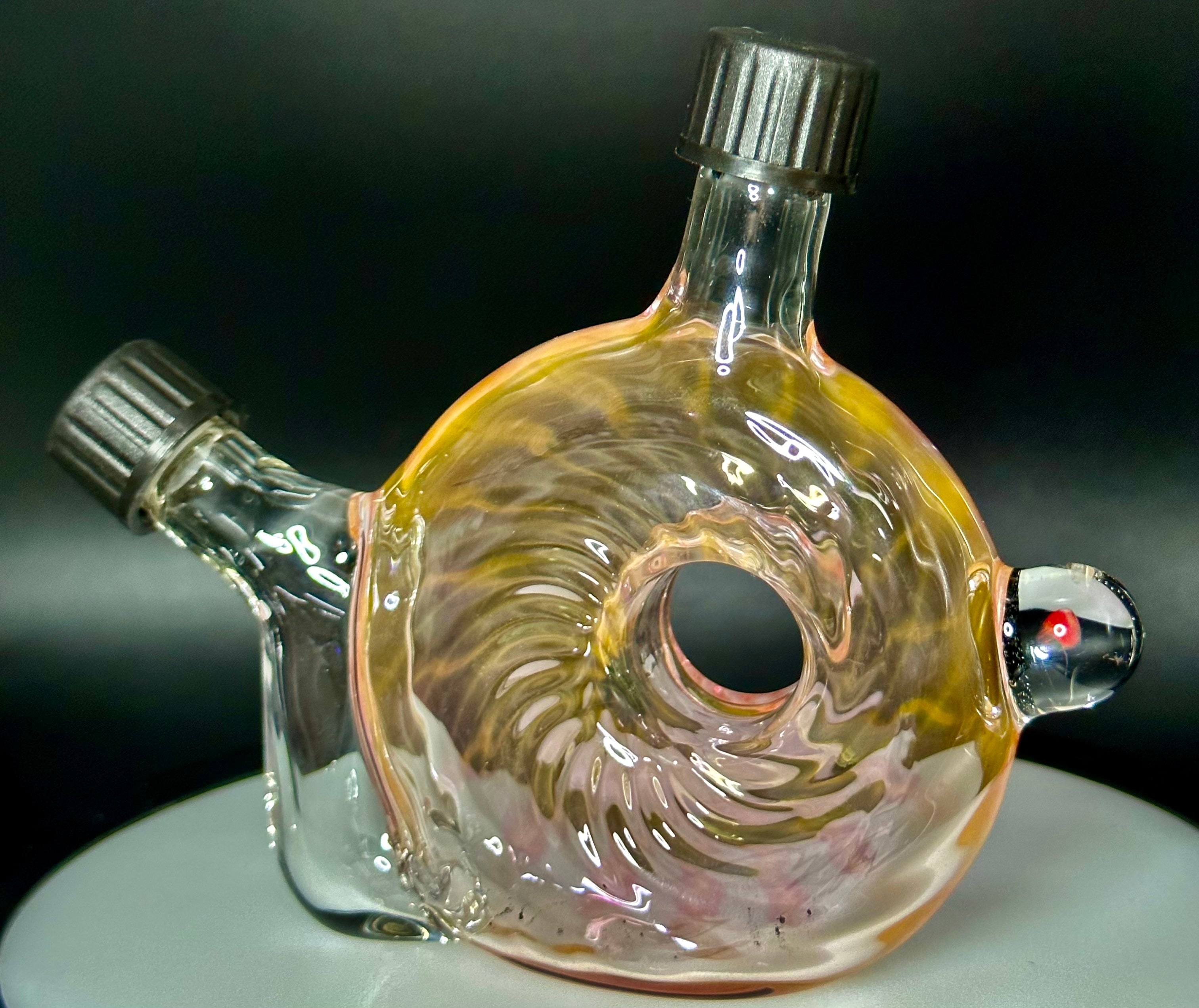 DESHIELDS PINK FUME FLASK RIG