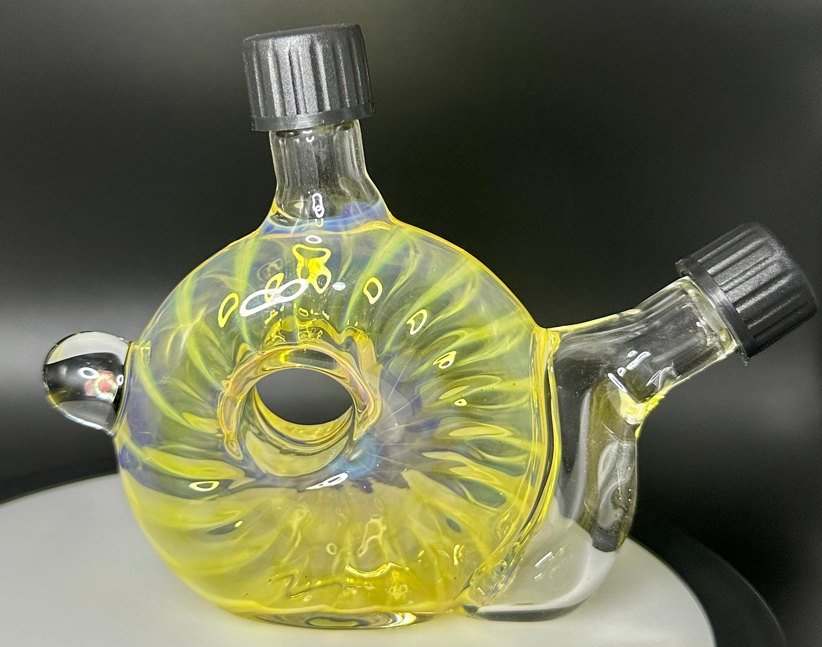 DESHIELDS YELLOW FUME FLASK RIG