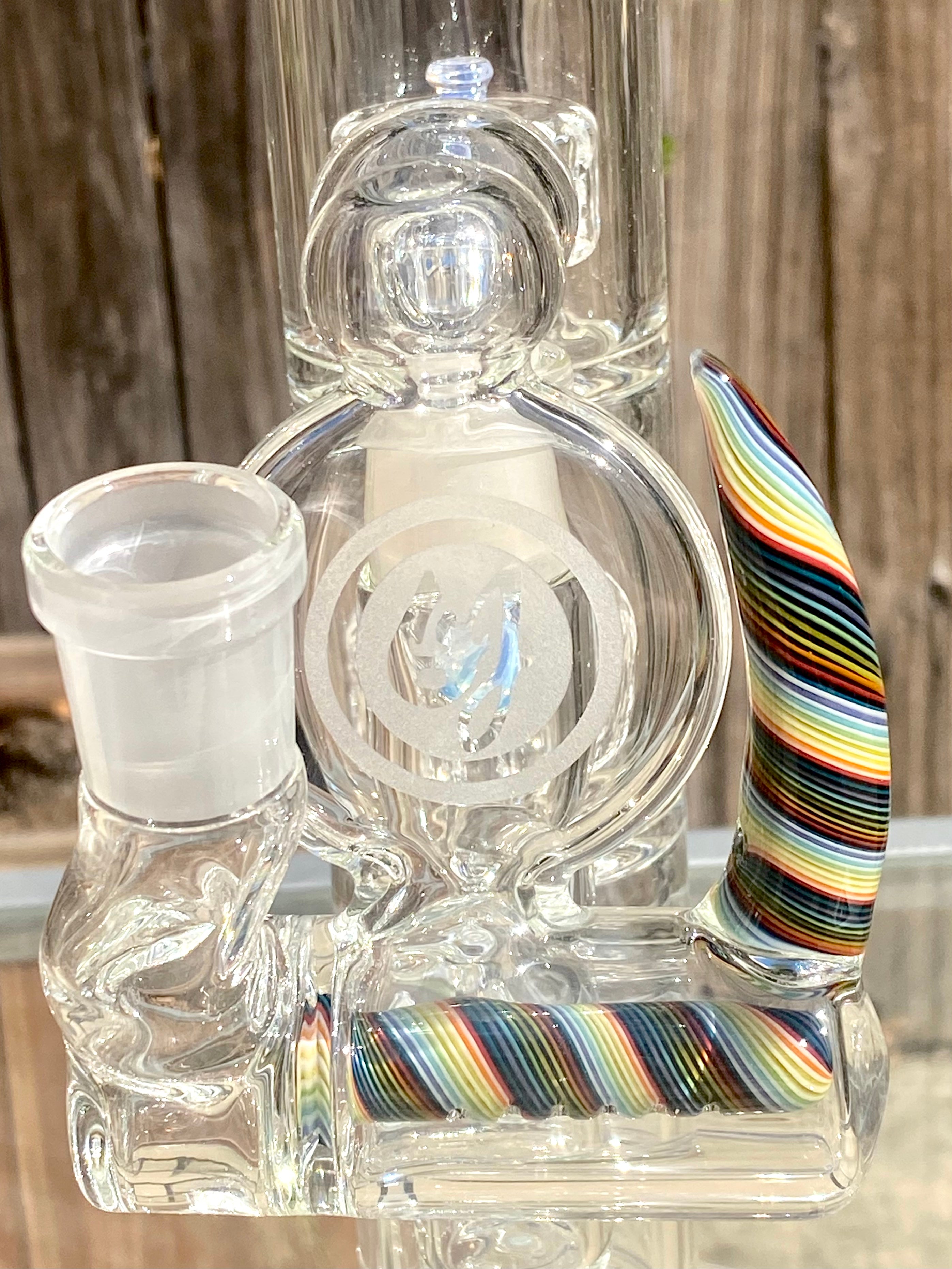 OJ Flame 18mm 90 Degree Inline Ashcatcher
