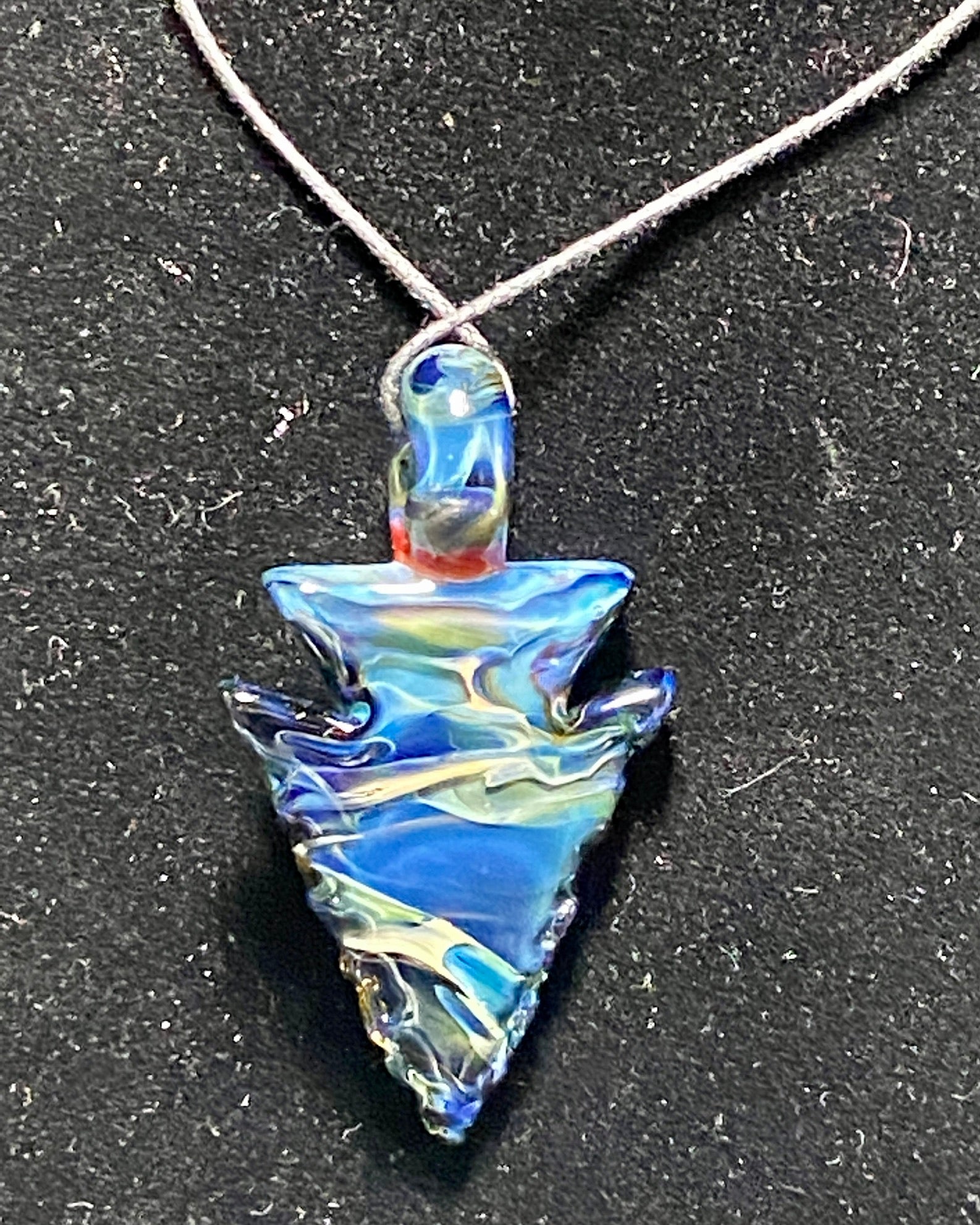 Elks That Run Camo Arrowhead Pendant #3 - TheSmokeyMcPotz Collection 