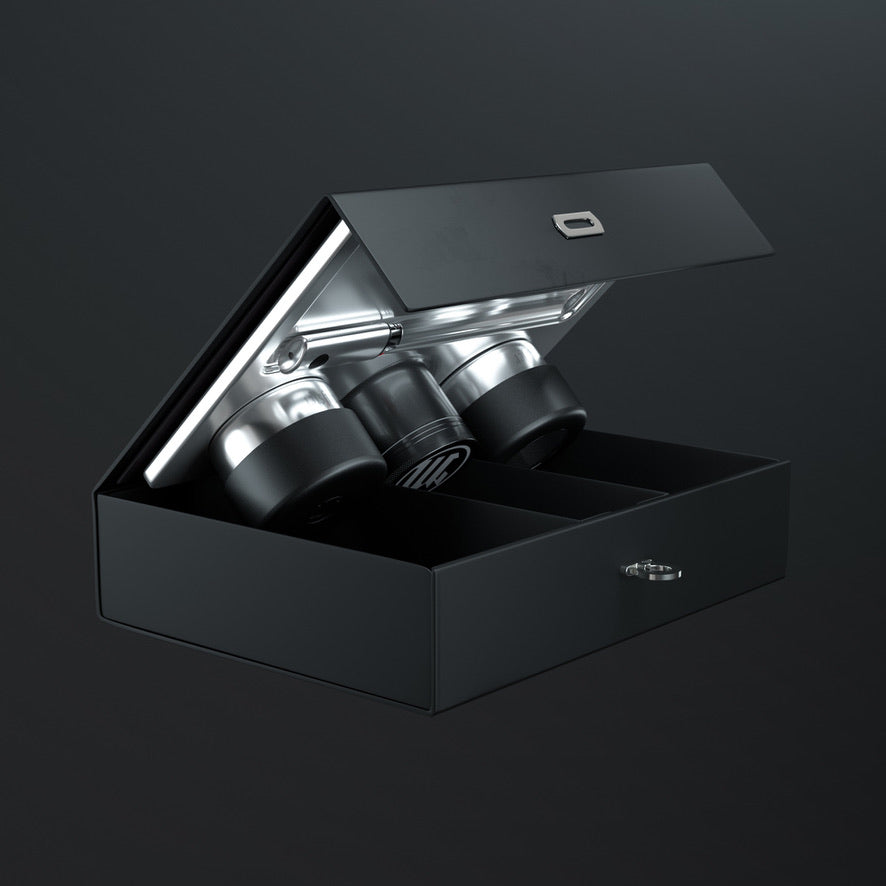 Myster Limited Edition Blacked Out Stashtray - TheSmokeyMcPotz Collection 