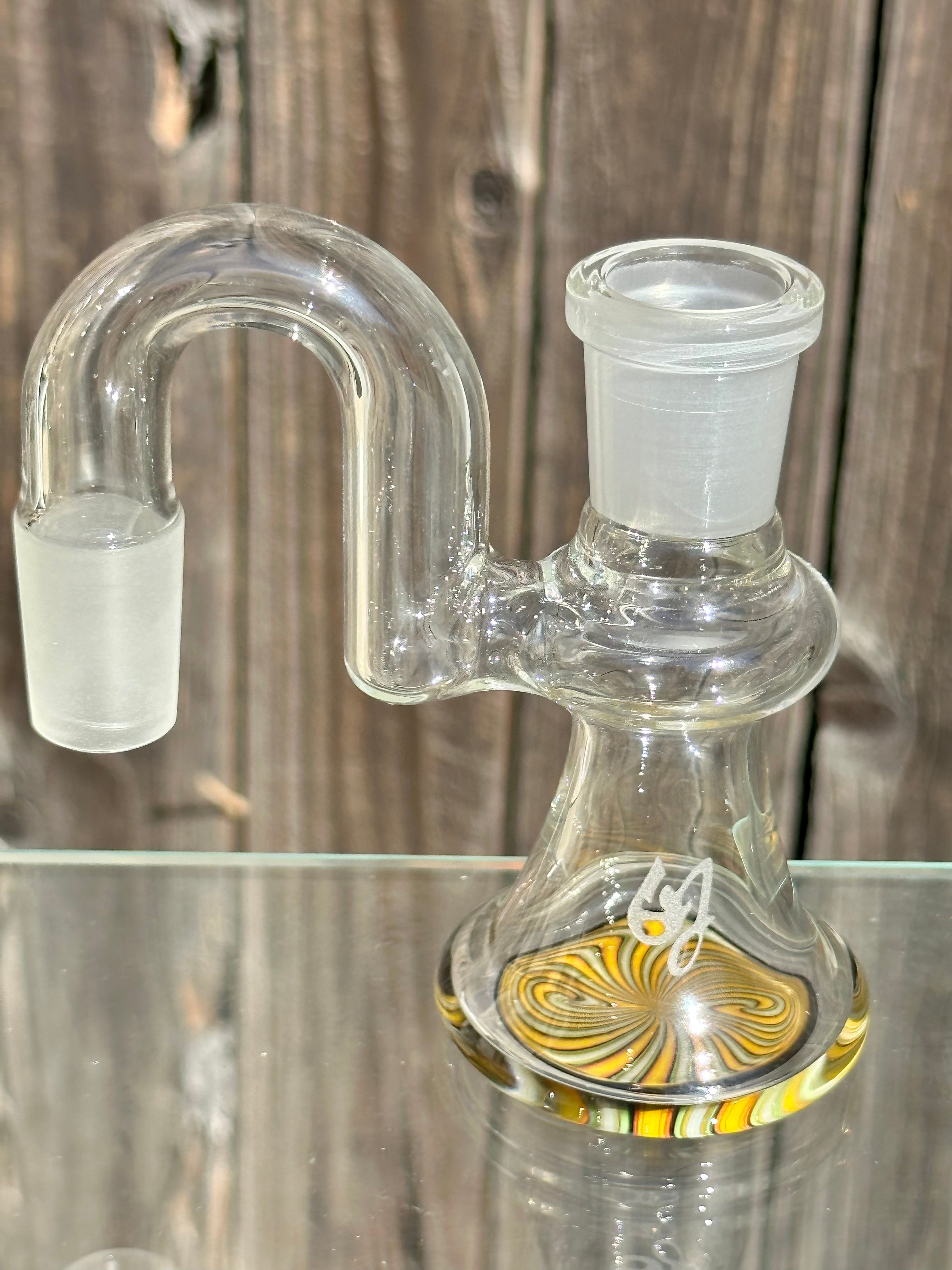 OJ Flame Sunrise Mint 18mm 90 Degree Dry Catch