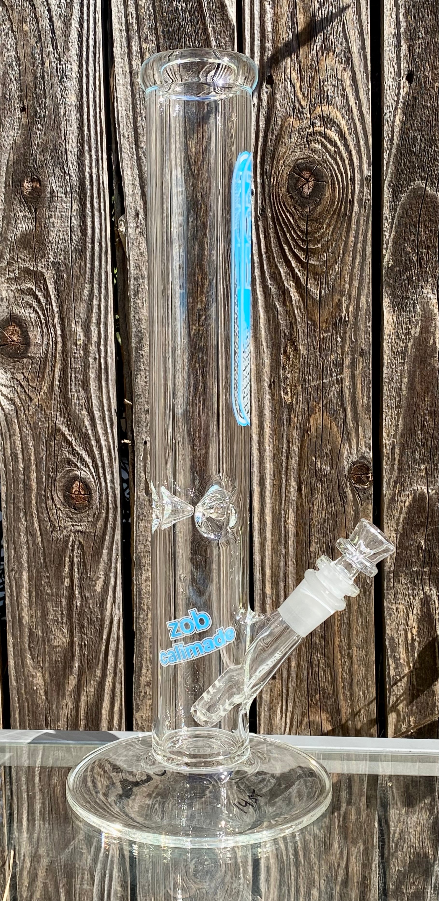 Zob 14 inch 9mm Straight Tube Blue & Black Label