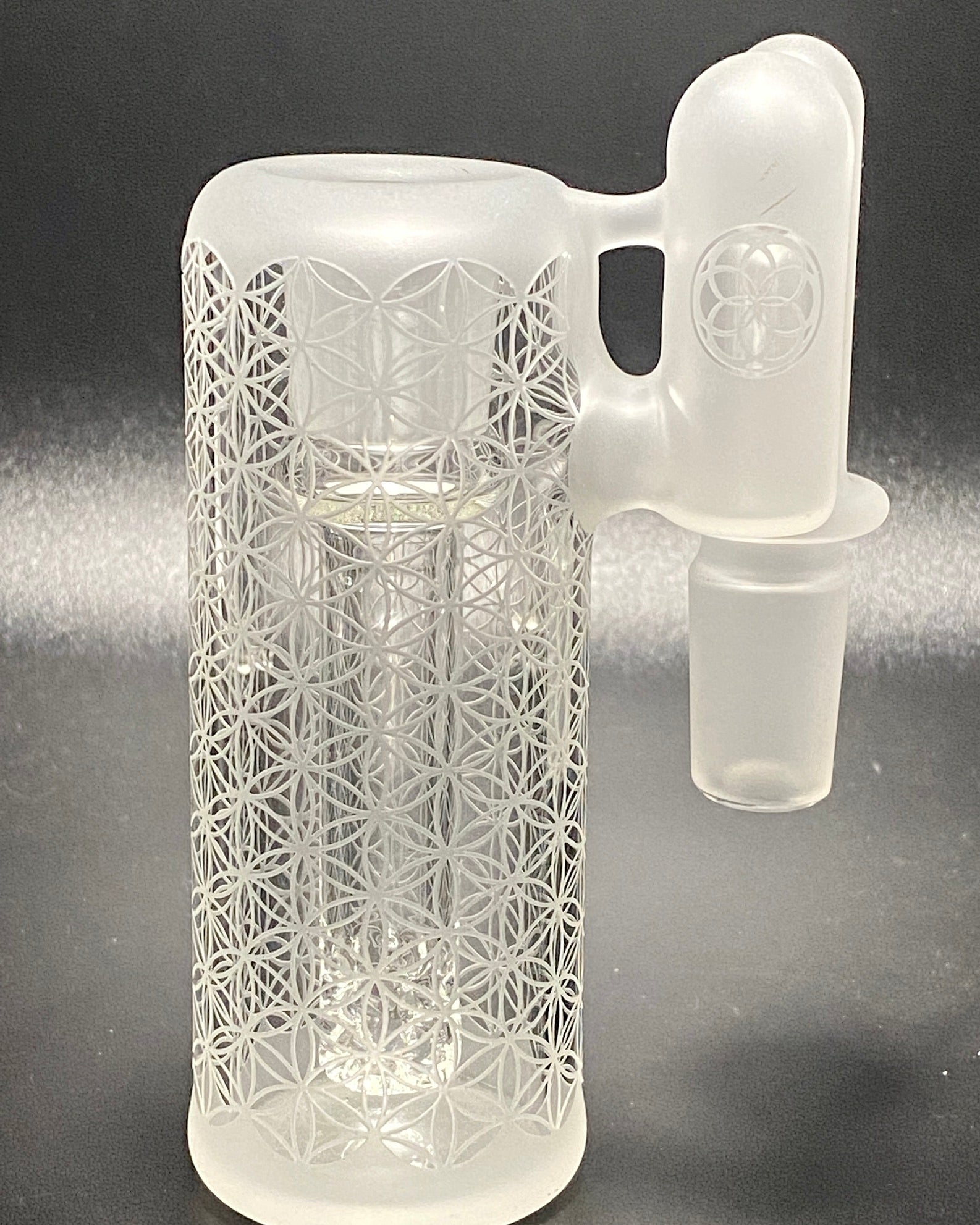 Seed of Life 18mm Sacred-G Ash Catcher - TheSmokeyMcPotz Collection 