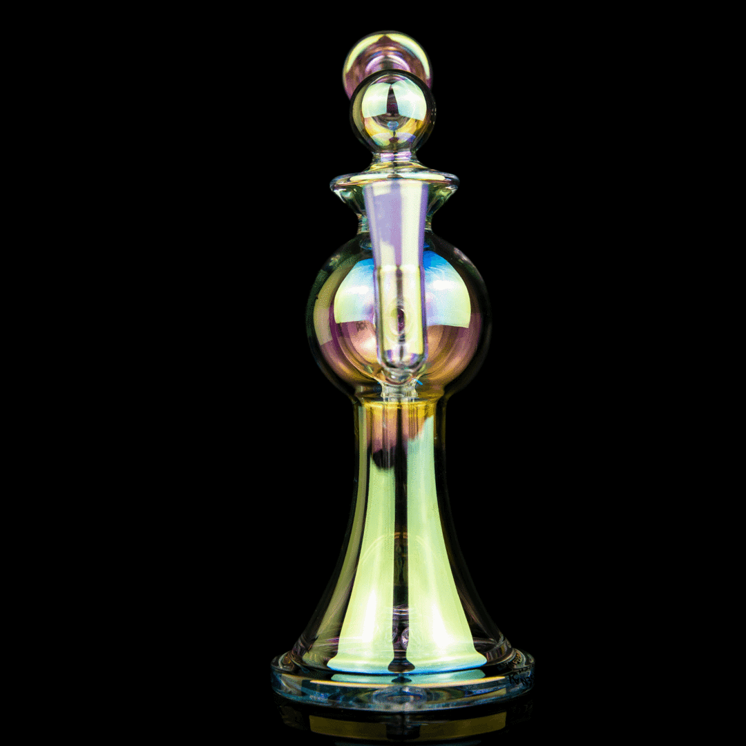 MJ Arsenal Apollo Mini Dab Rig (Orbital Series) LE (Iriedescent) - TheSmokeyMcPotz Collection 