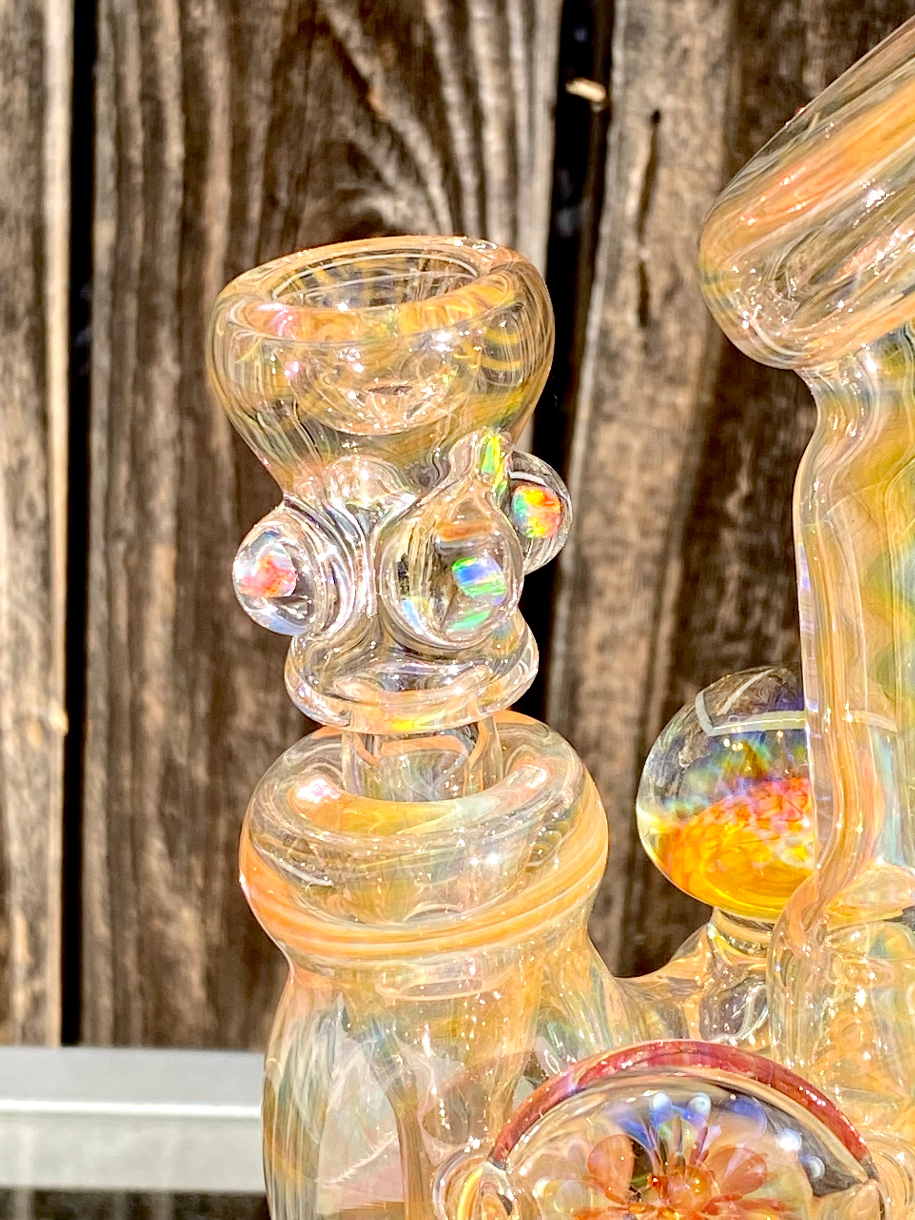 DJack Fully Fumed Large Dewar Double Bubbler 14mm