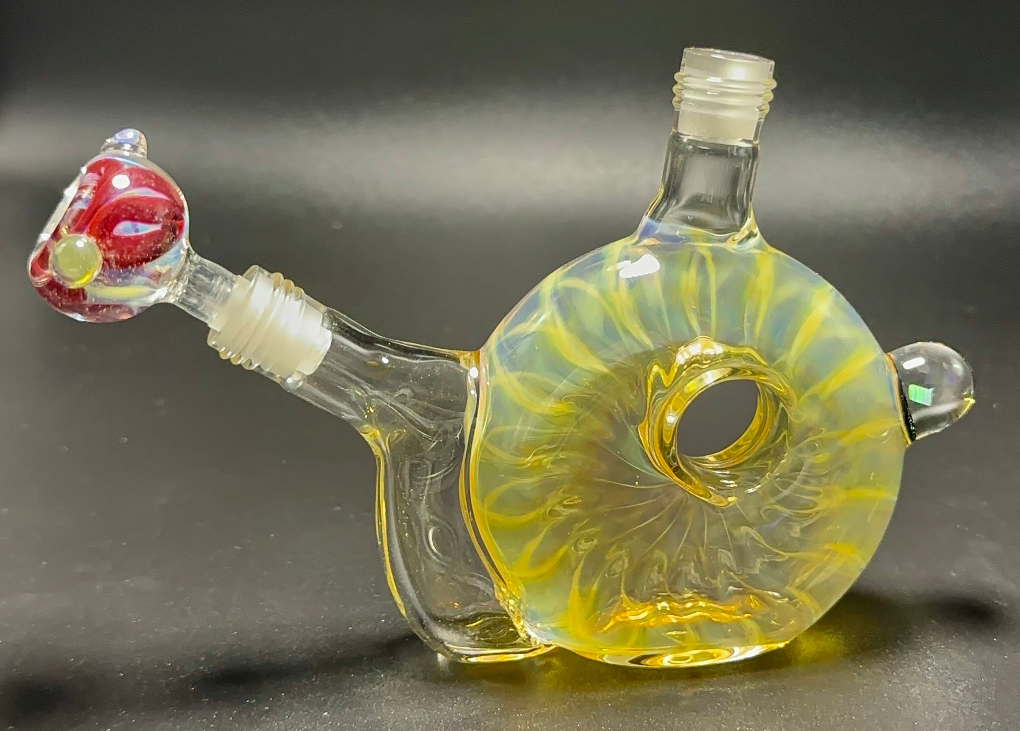DESHIELDS YELLOW FUME FLASK RIG