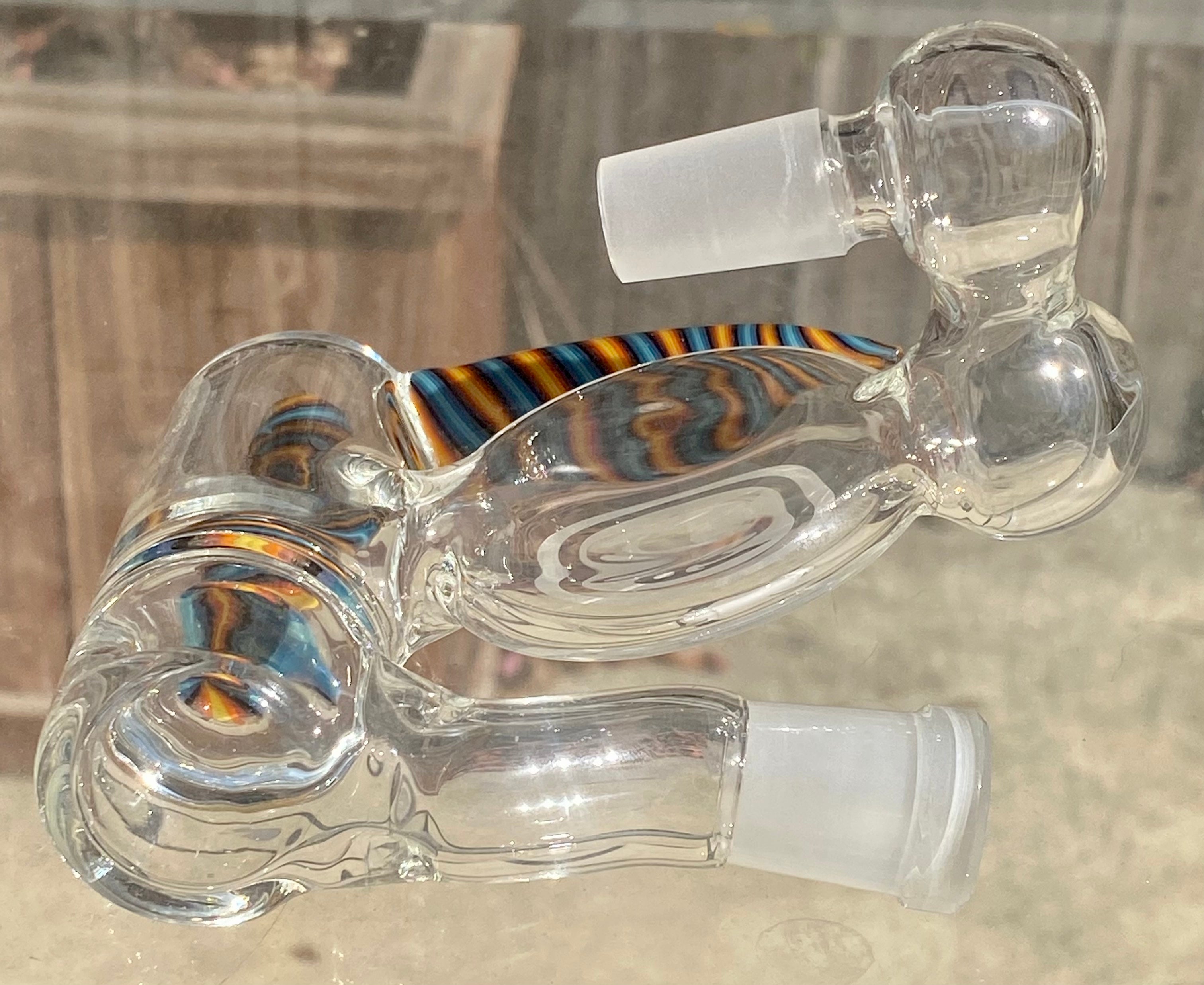 OJ Flame 14mm 90 Degree Inline Ashcatcher