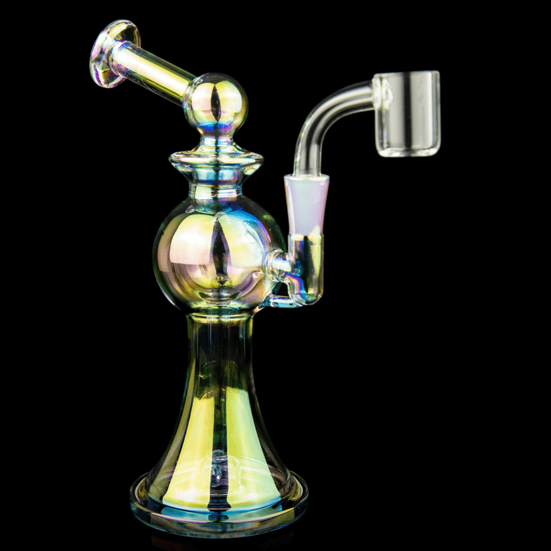 MJ Arsenal Apollo Mini Dab Rig (Orbital Series) LE (Iriedescent) - TheSmokeyMcPotz Collection 