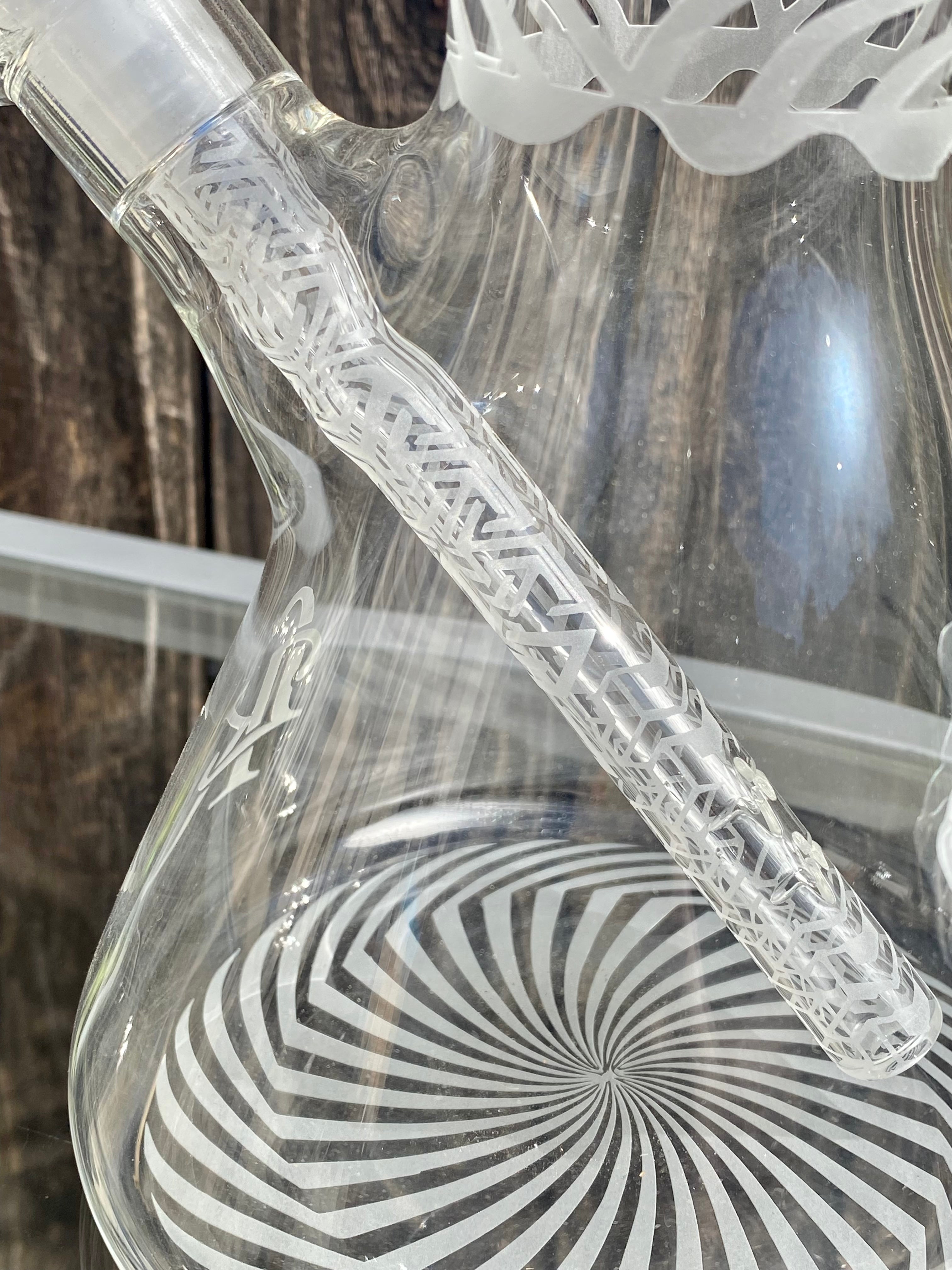 Lord Kramdar Custom Blasted Beaker