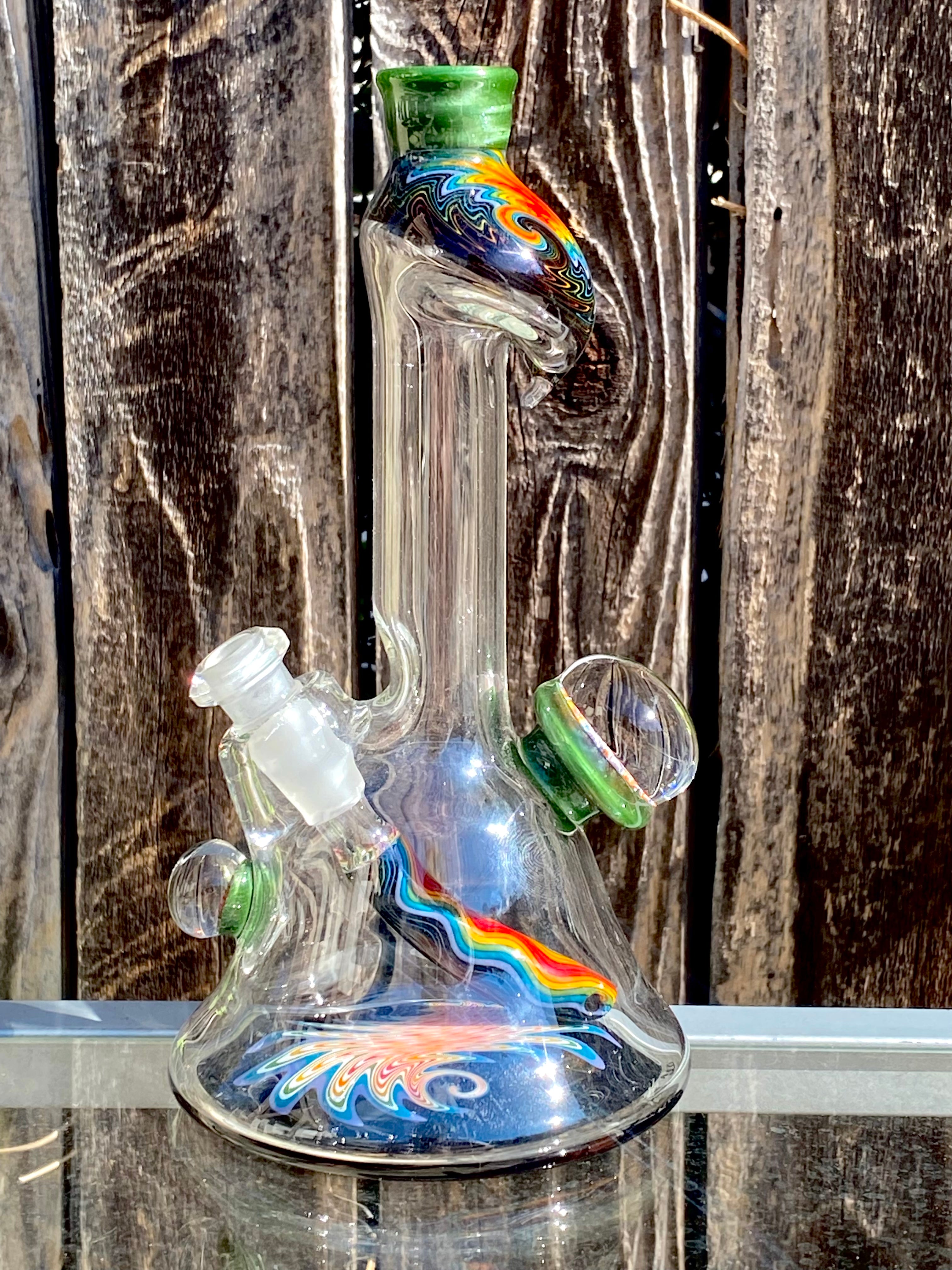 Ben Birney 10mm Rainbow Wig Wag Banger Hanger