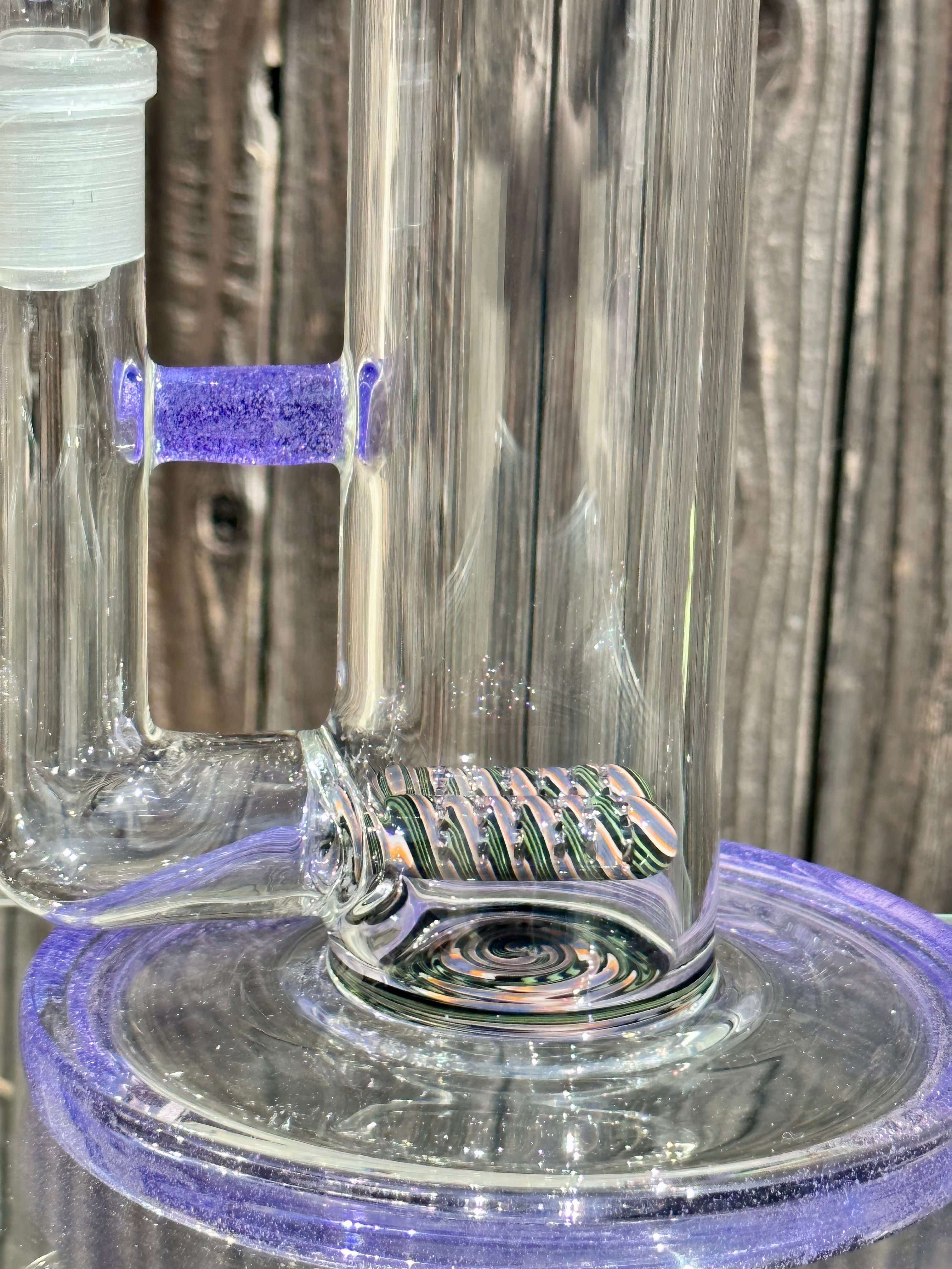 OJ Flame Bird Pop Wigwag w/ Purple Lollipop Accents Double Grid to 8-Arm Tube