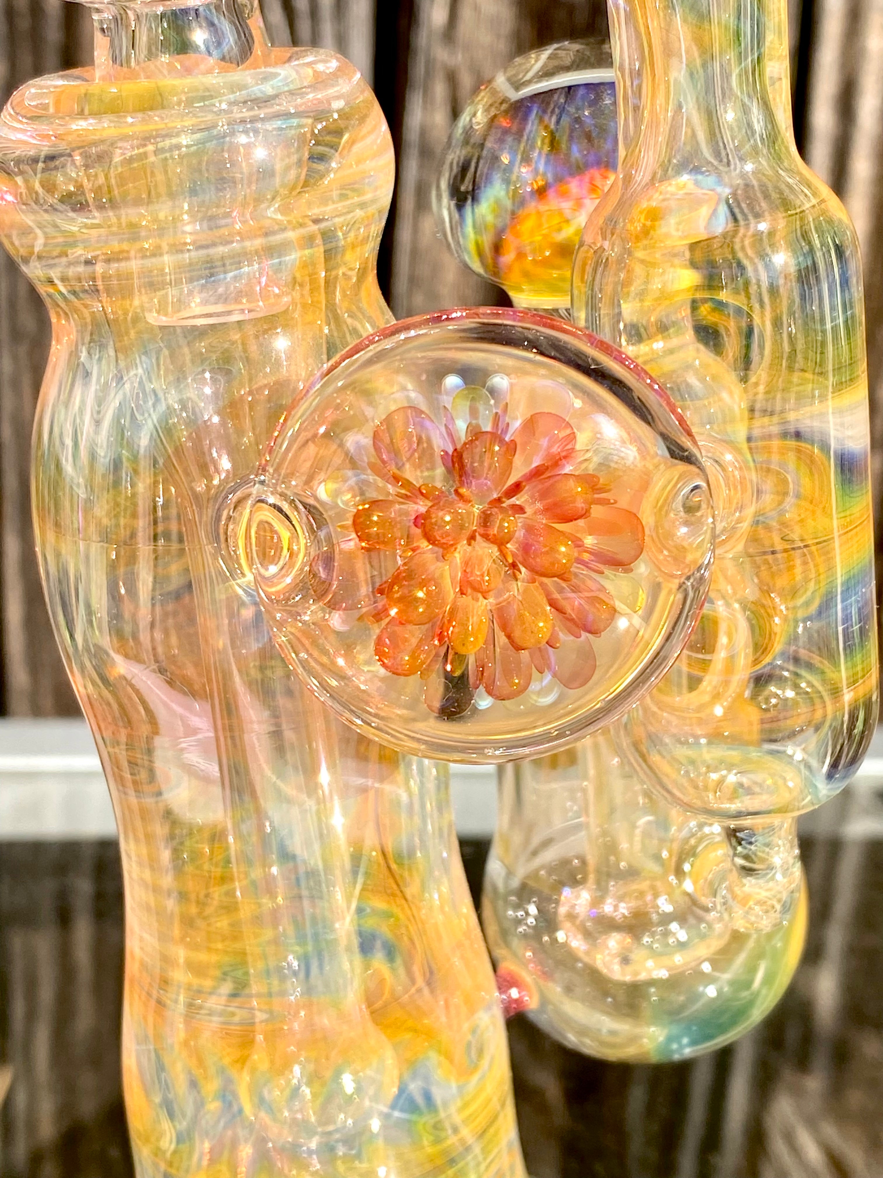 DJack Fully Fumed Large Dewar Double Bubbler 14mm