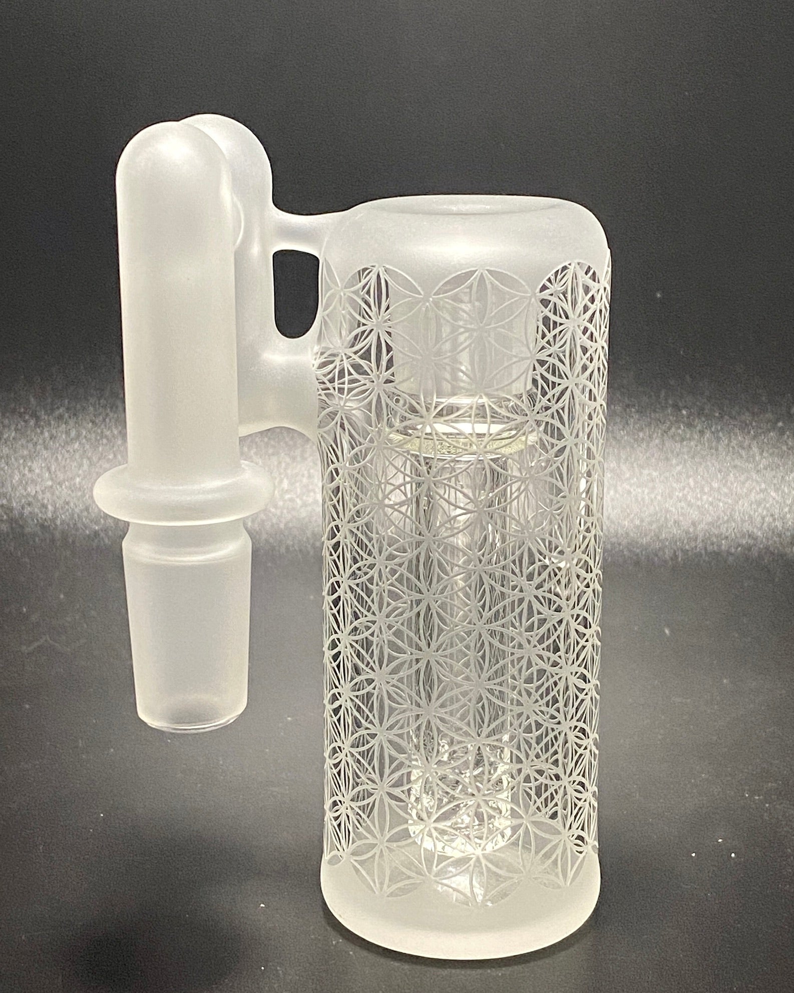 Seed of Life 18mm Sacred-G Ash Catcher - TheSmokeyMcPotz Collection 