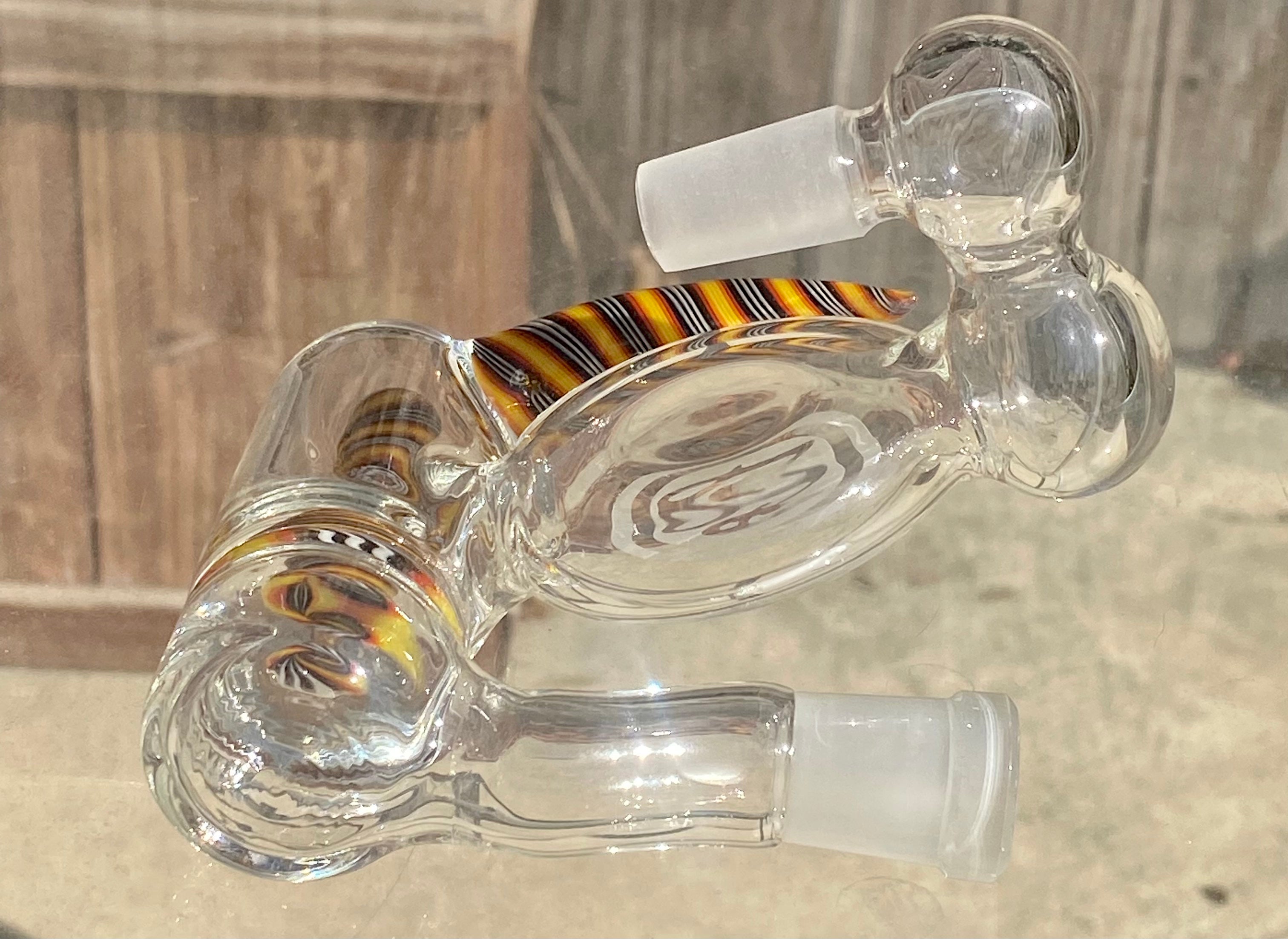OJ Flame 14mm 90 Degree Inline Ashcatcher