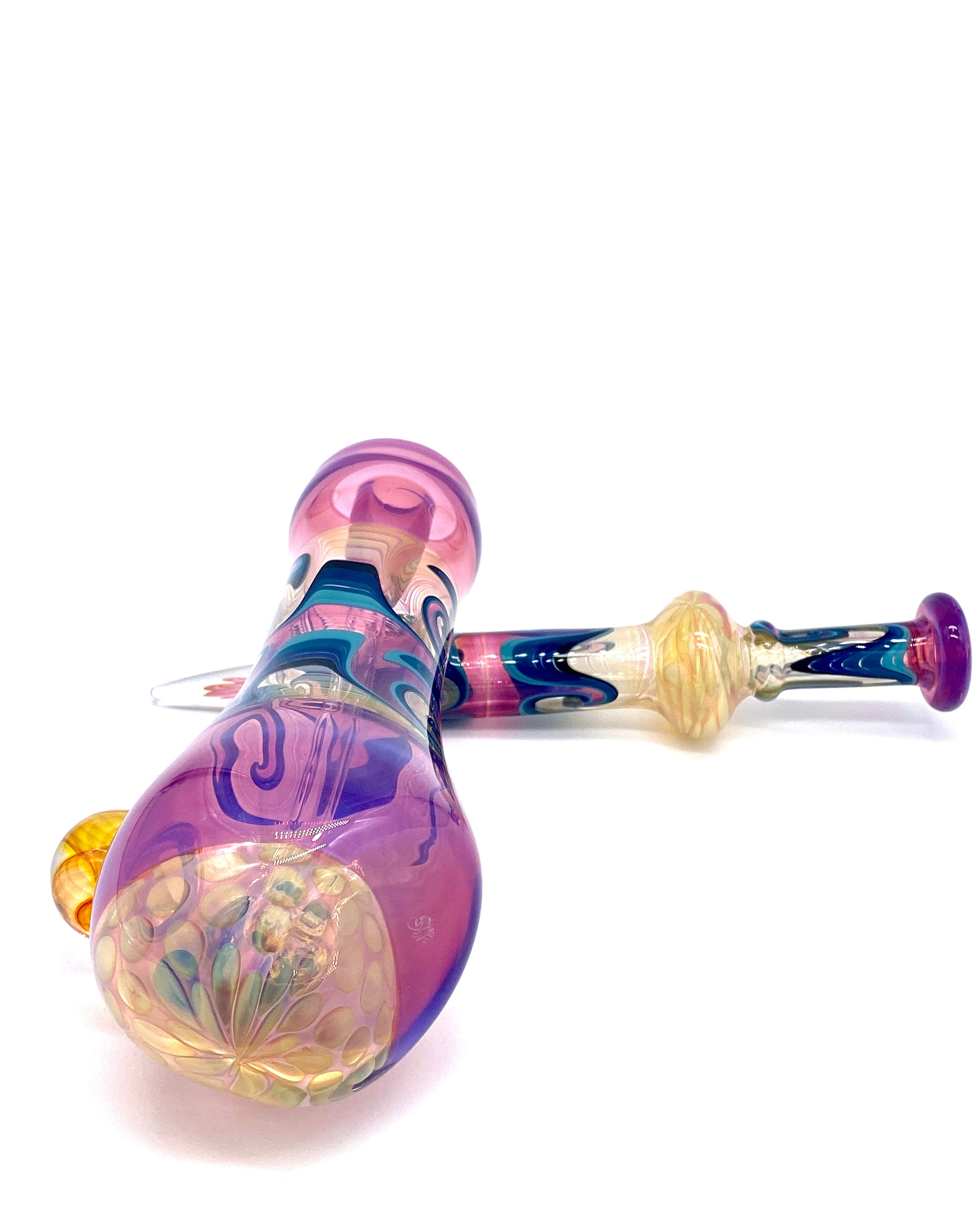Gasp One Royal Jelly, Stargazer & Fumed Side-Car 14mm Dewar Bubbler w/ Matching Slide - TheSmokeyMcPotz Collection 