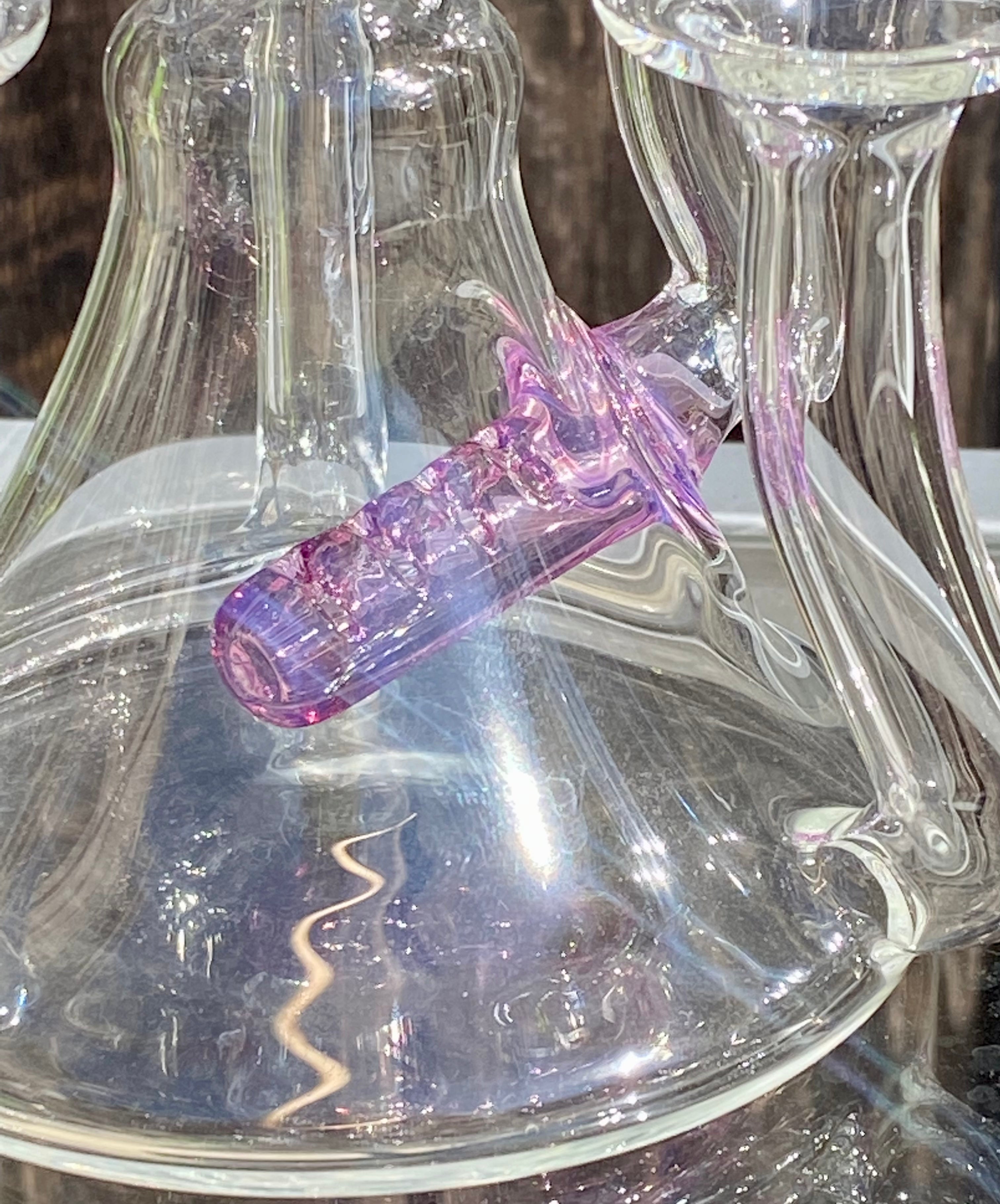 Gobs Glass Royal Jelly 14mm Triple Recycler