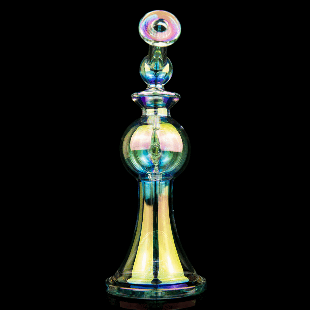 MJ Arsenal Apollo Mini Dab Rig (Orbital Series) LE (Iriedescent) - TheSmokeyMcPotz Collection 