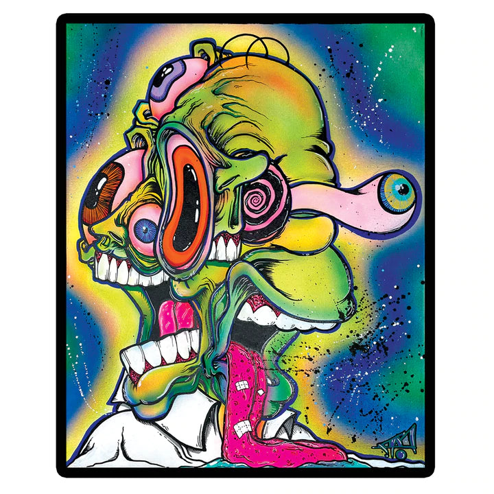 Moodmats Aaron Brooks  12" "Fluff not Duff" w/ full color application
