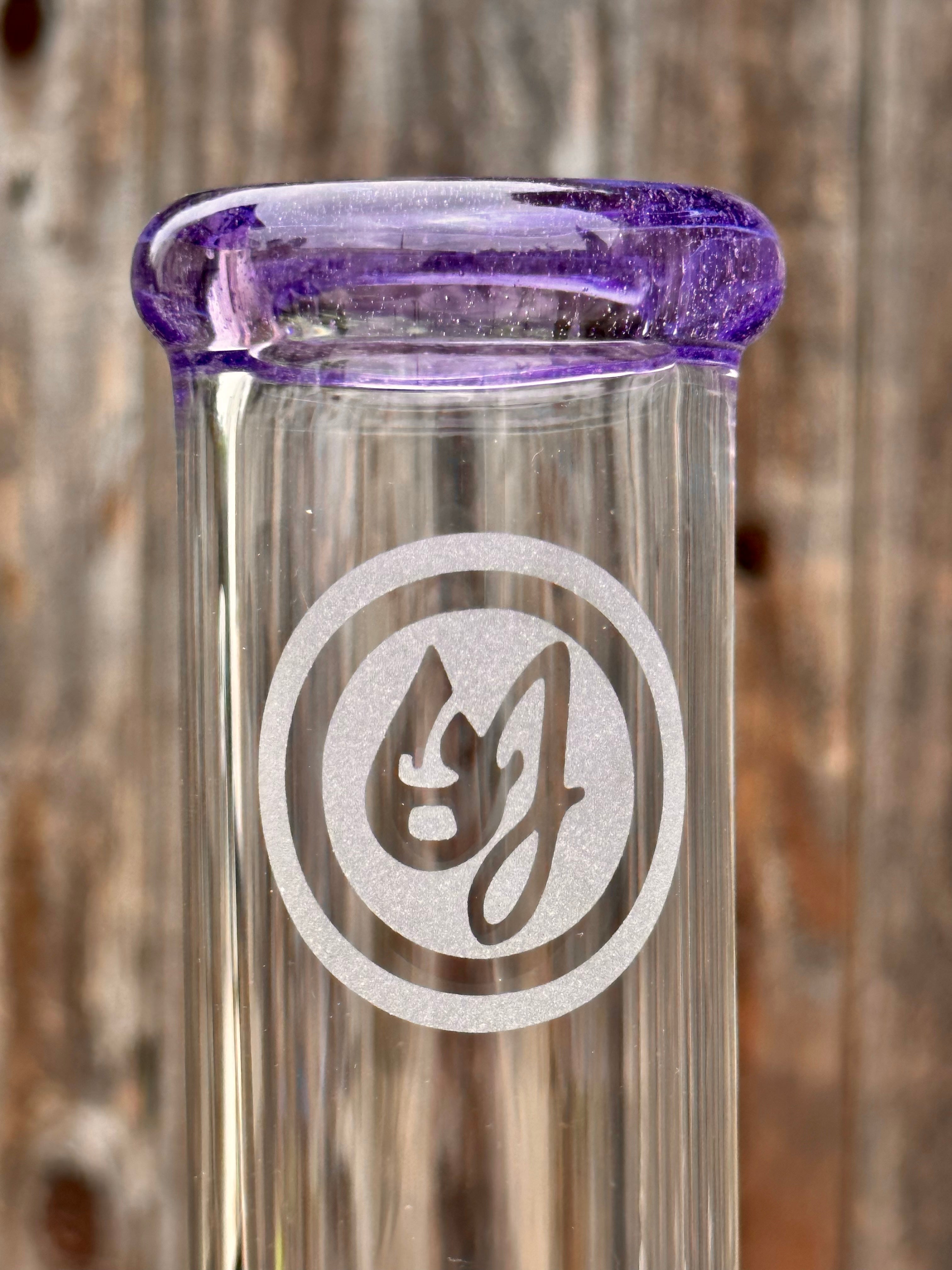 OJ Flame Bird Pop Wigwag w/ Purple Lollipop Accents Double Grid to 8-Arm Tube