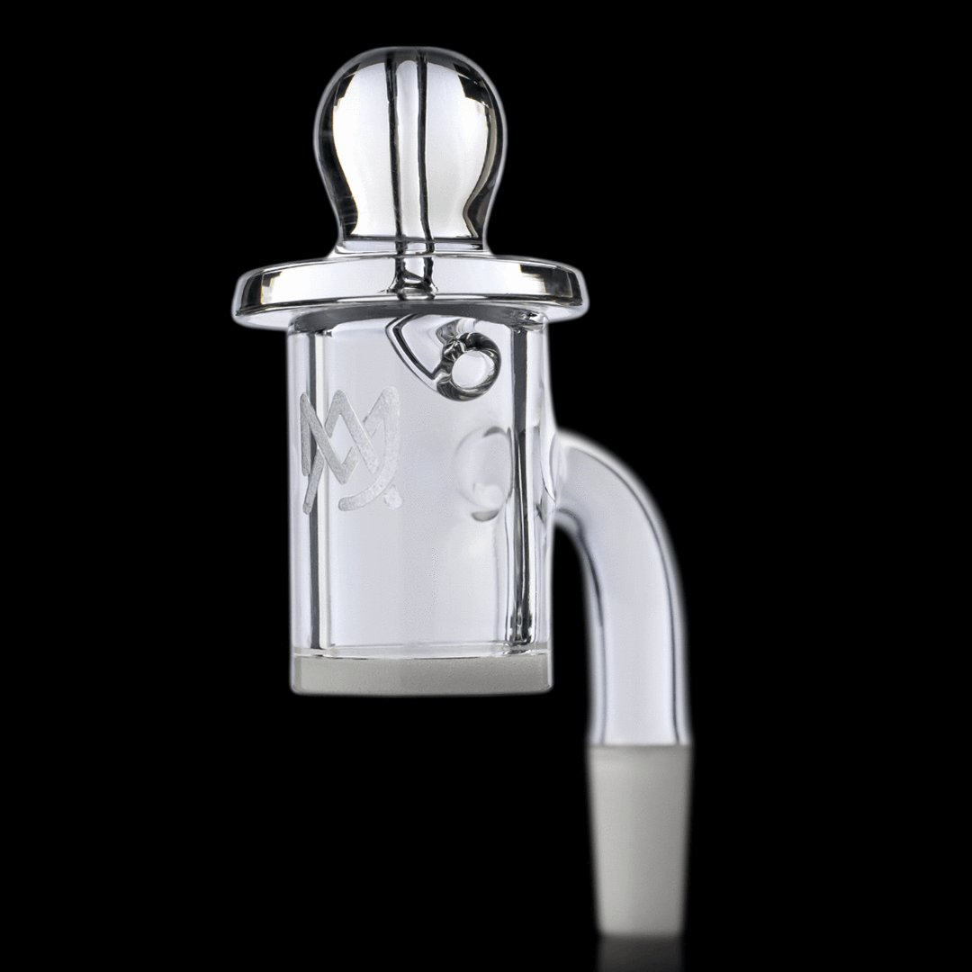 MJ Arsenal Premium Full Weld Opaque Quartz Banger - TheSmokeyMcPotz Collection 
