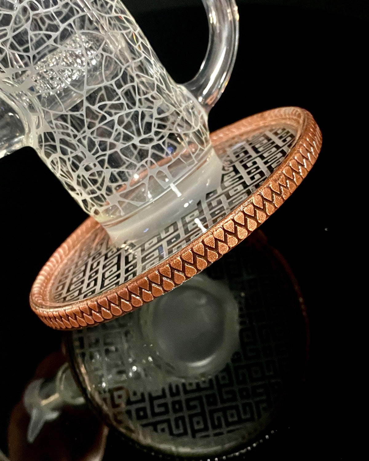ILL Glass x Lord Kramdar Special Edition SSK V1 w- Copper Bottom - TheSmokeyMcPotz Collection 