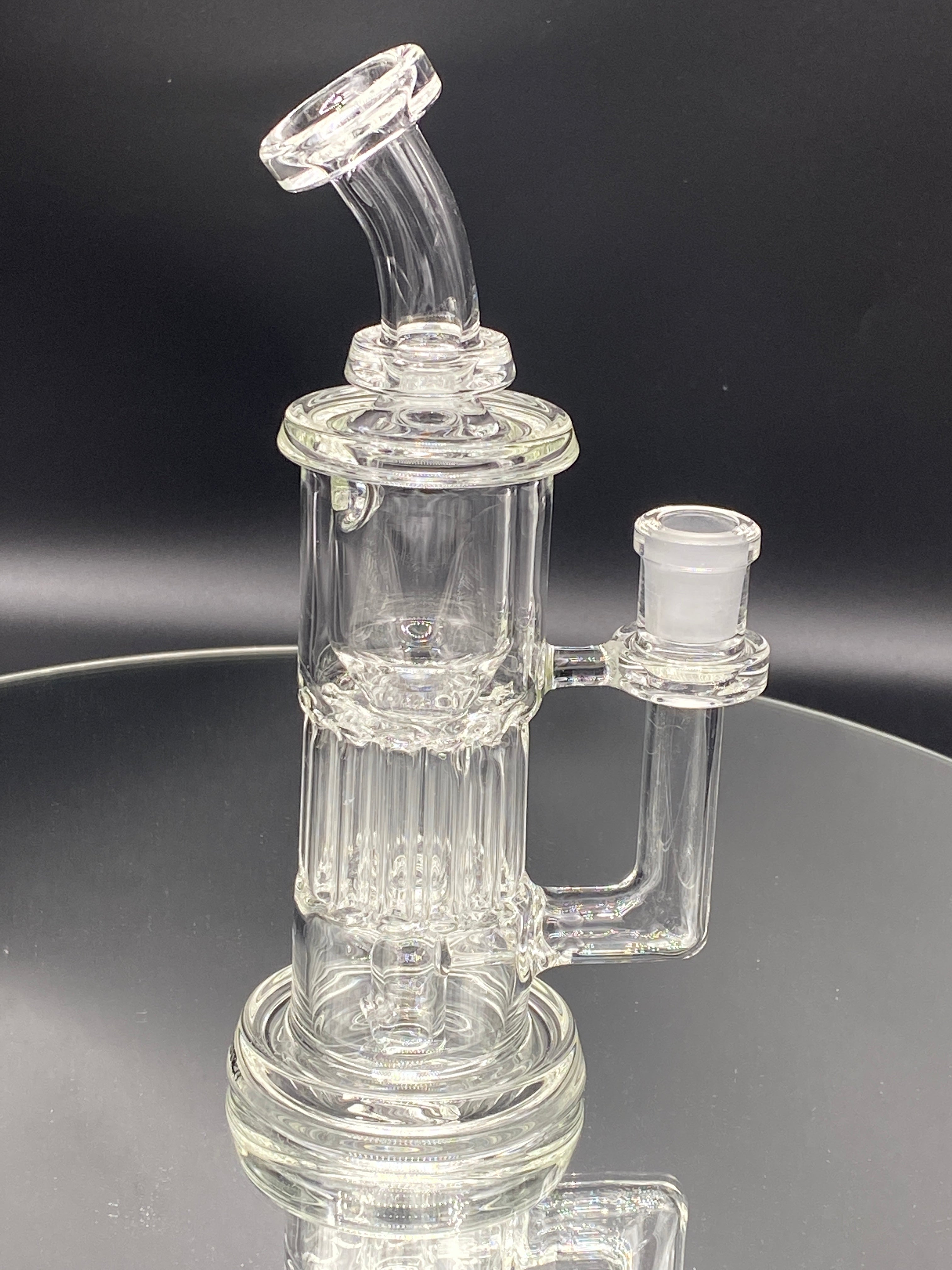 Leisure Glass Pillar Incycler 14mm - TheSmokeyMcPotz Collection 
