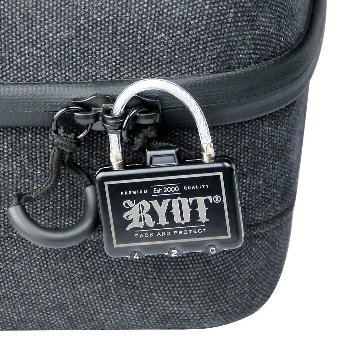 Ryot Safe Case Black Small - TheSmokeyMcPotz Collection 