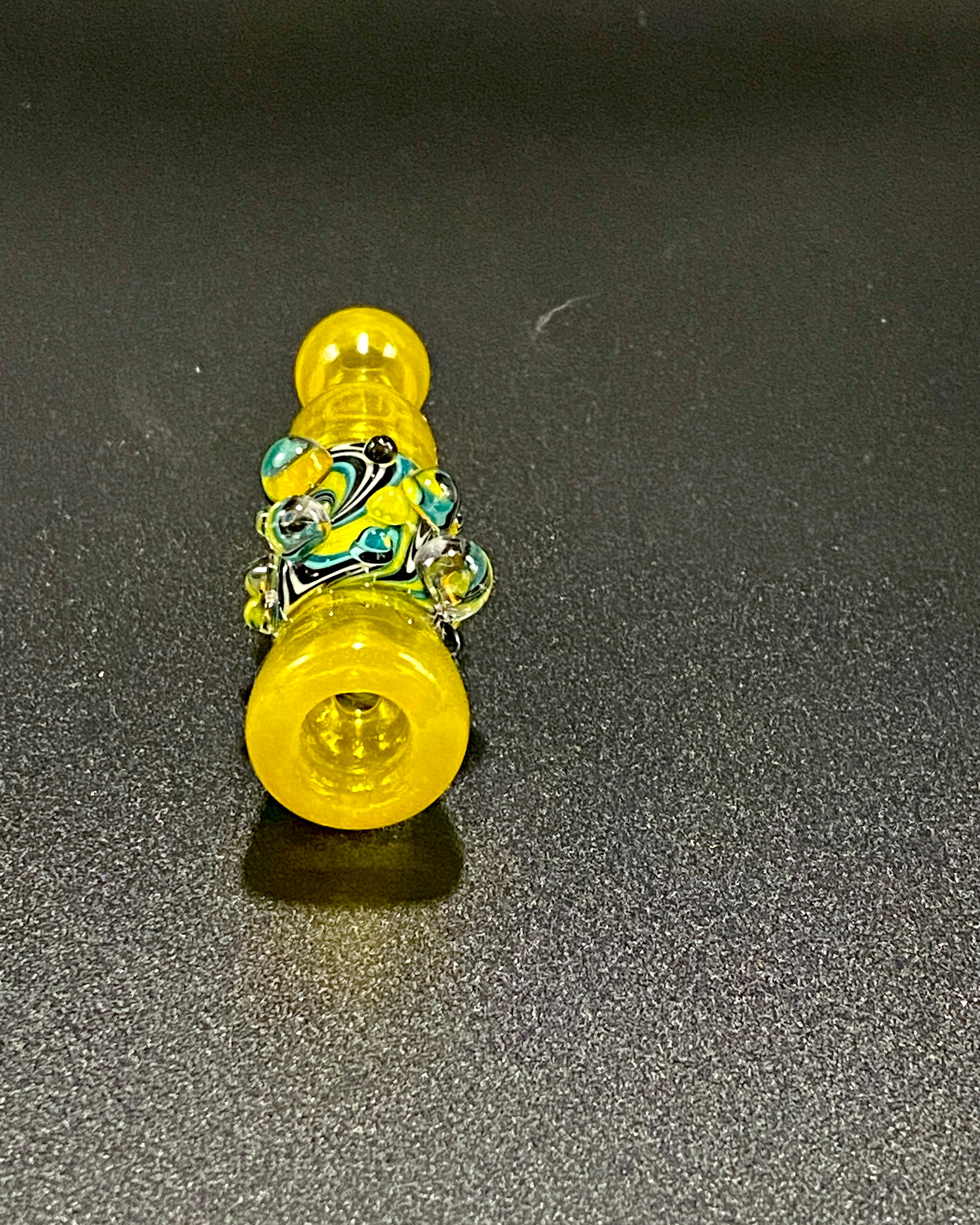 Pajay Worked Chillum Yellow - TheSmokeyMcPotz Collection 